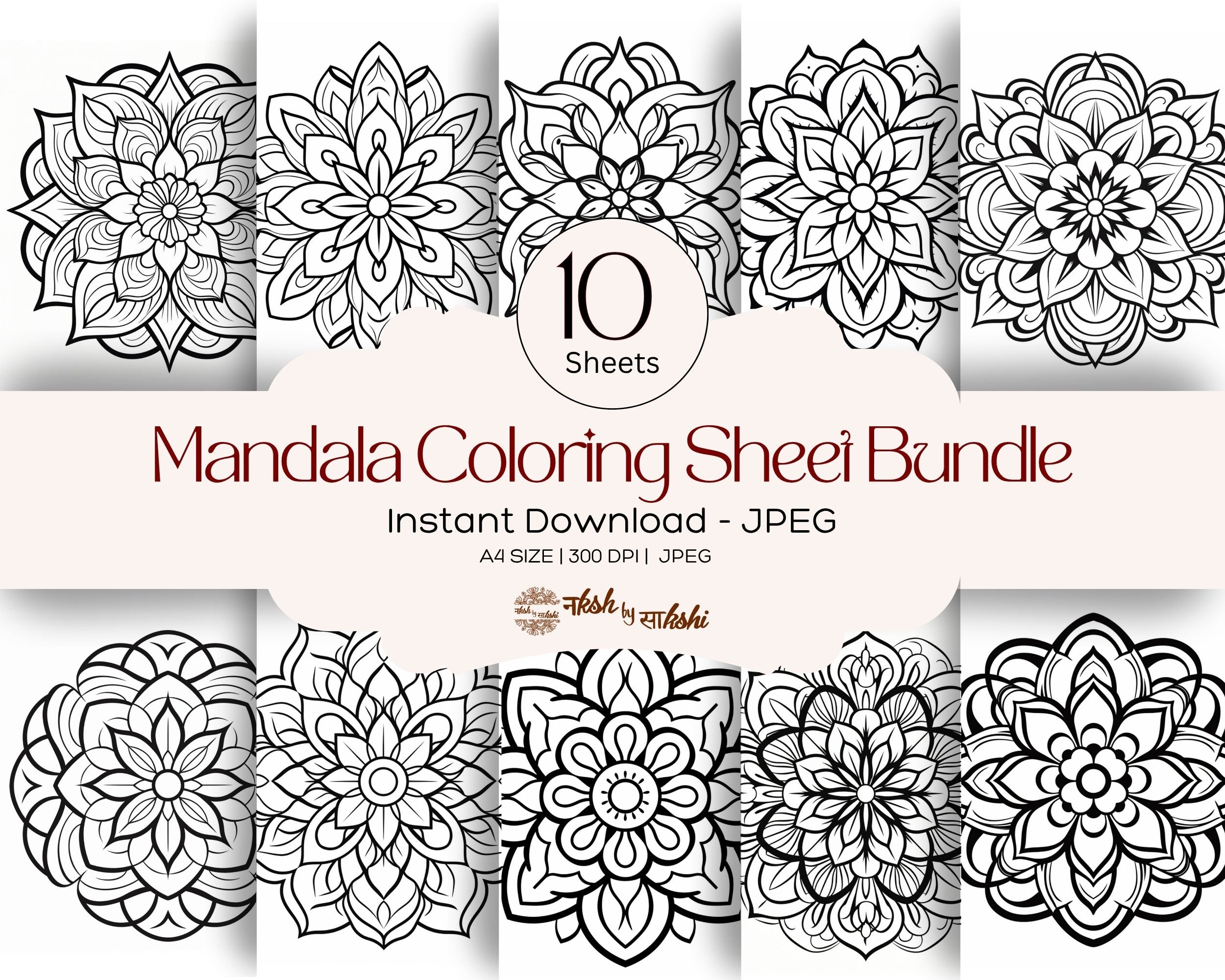 KIDS Coloring sheet bundle-2