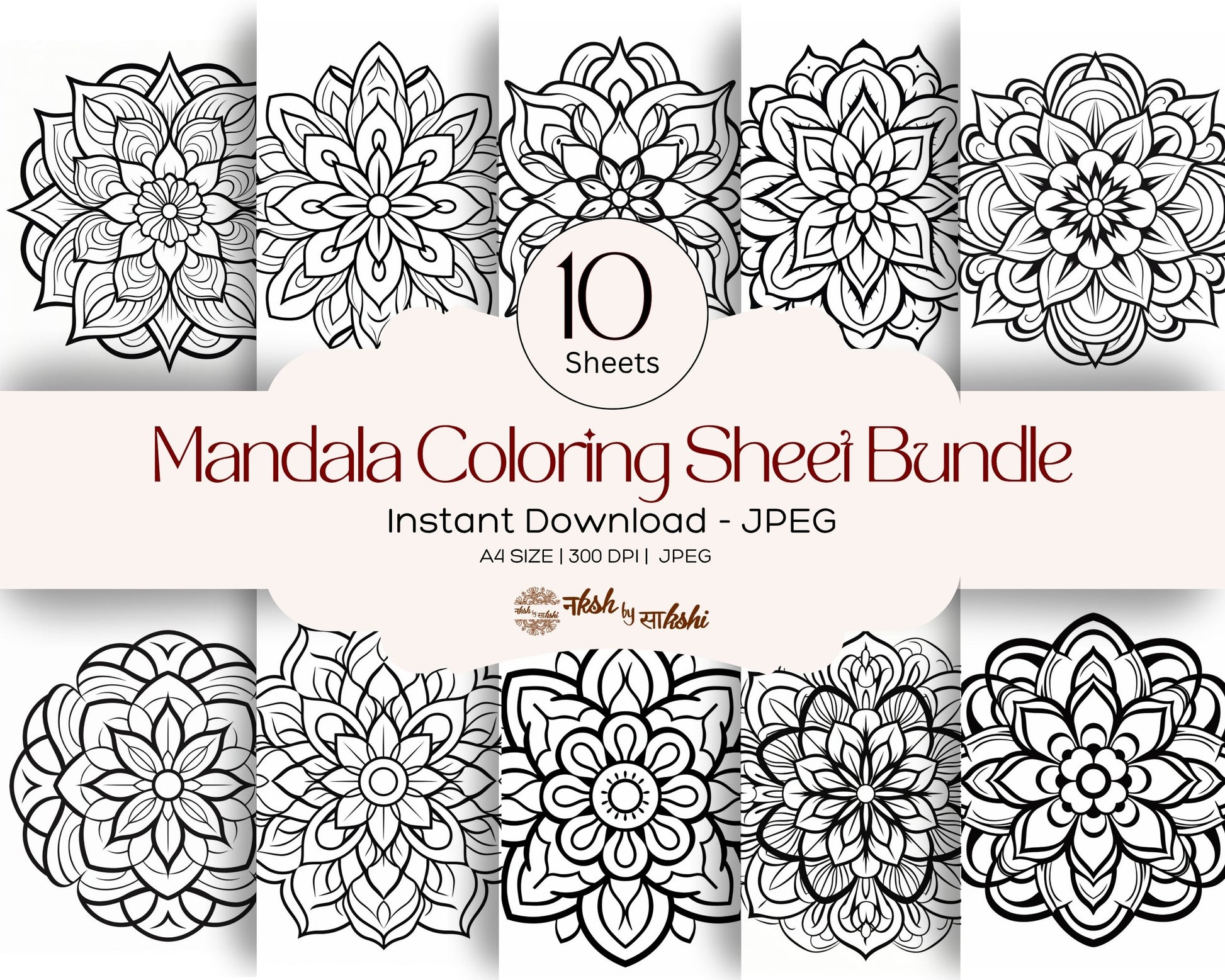 KIDS Coloring sheet bundle-2