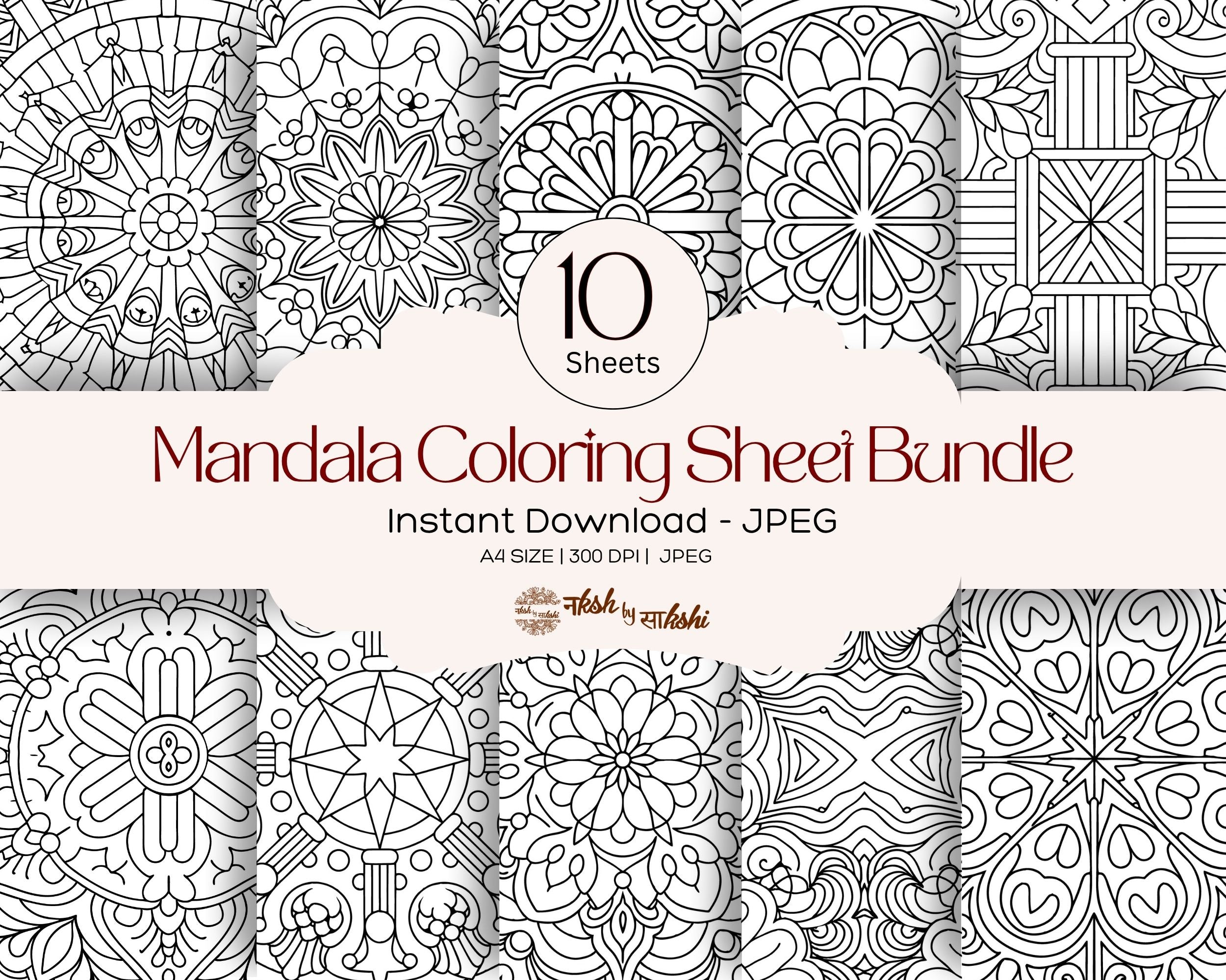 MANDALA COLORING-18