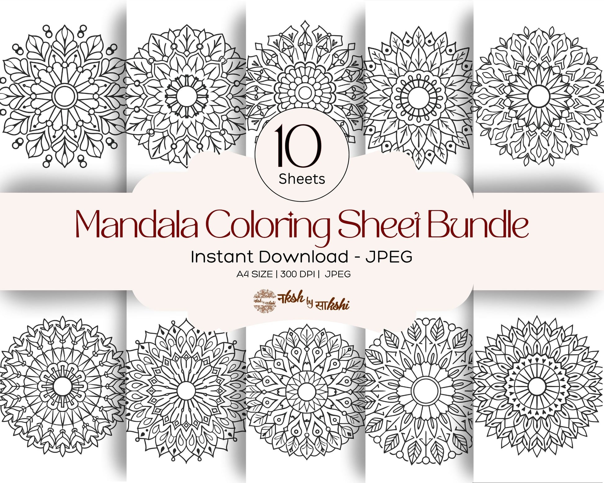 Mandala Coloring Pages for Adults