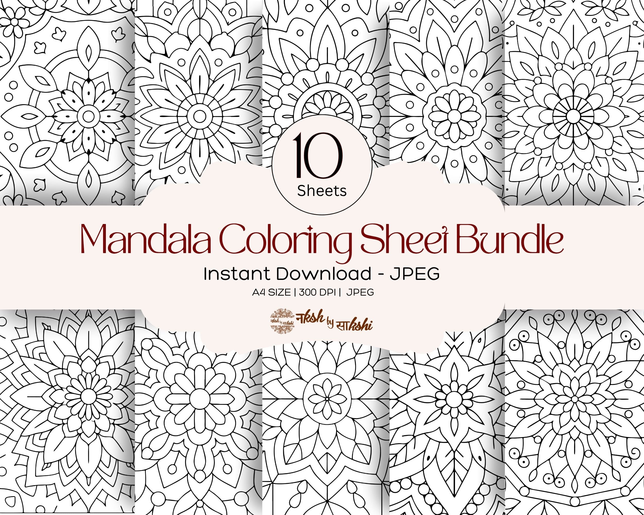 MANDALA COLORING-11