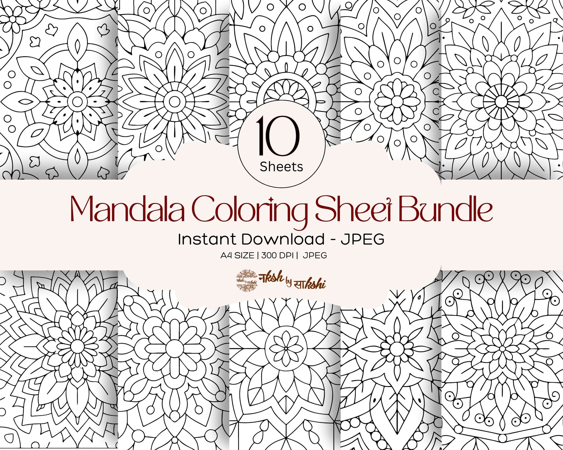 MANDALA COLORING-11