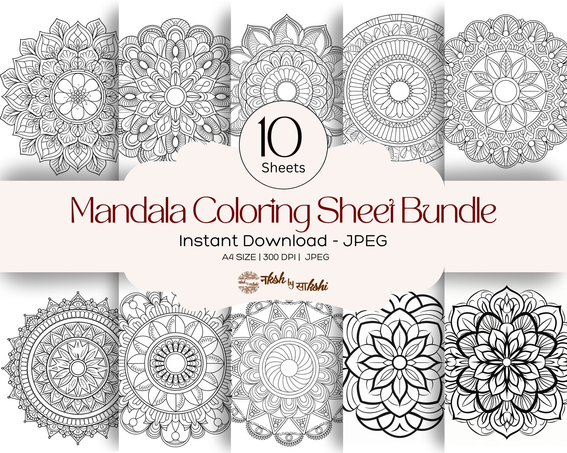 MANDALA COLORING-9