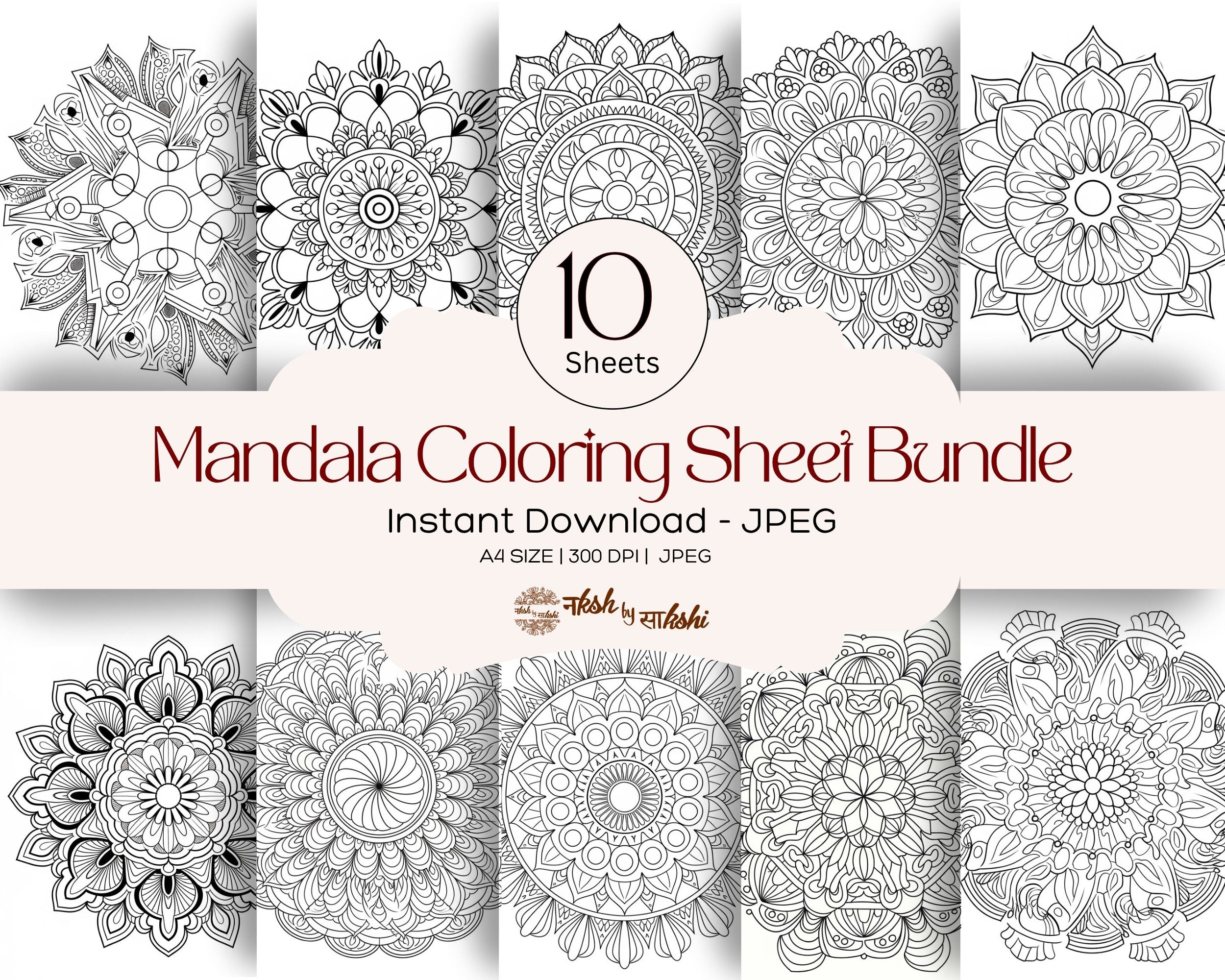 MANDALA COLORING -2