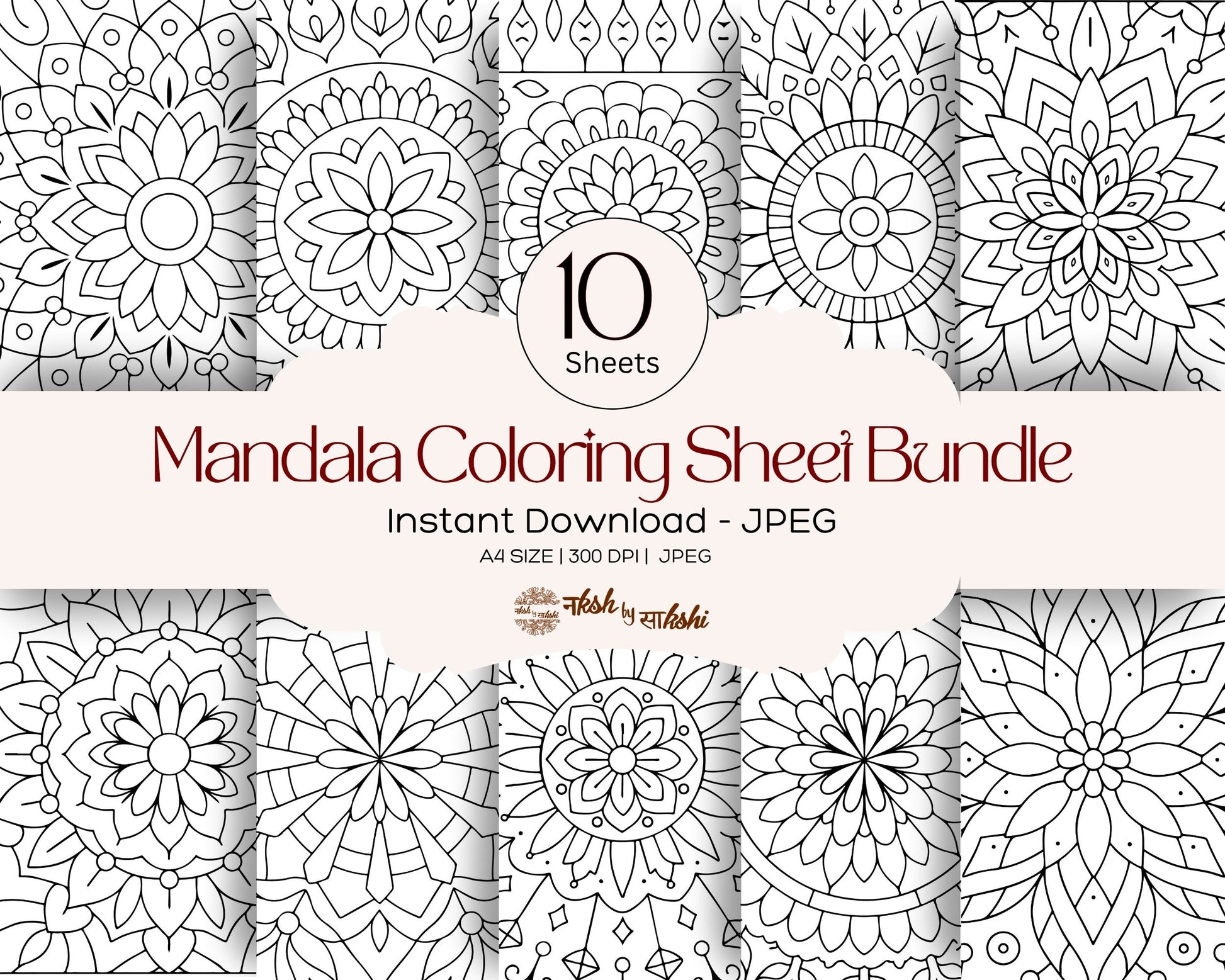 MANDALA COLORING-12