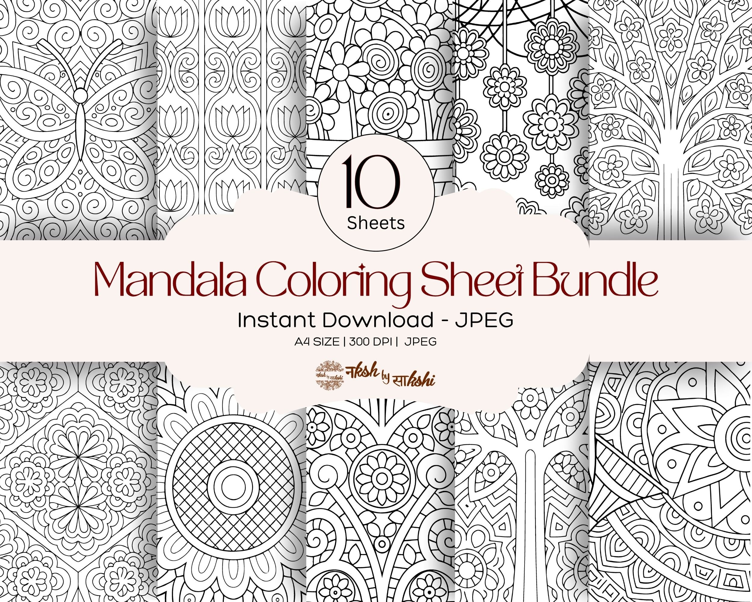 Zentangle Flowers Patterns Coloring Book