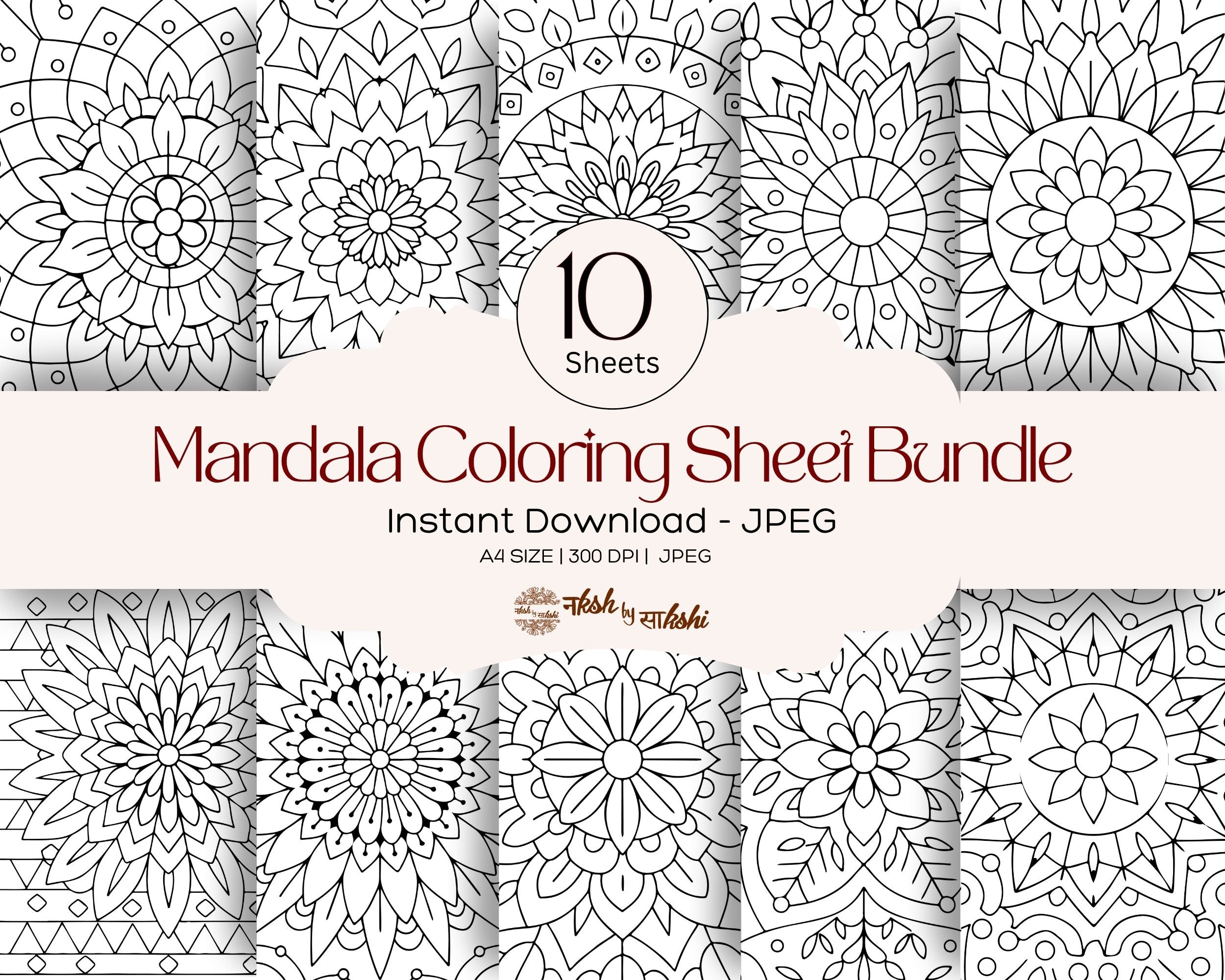MANDALA COLORING-16