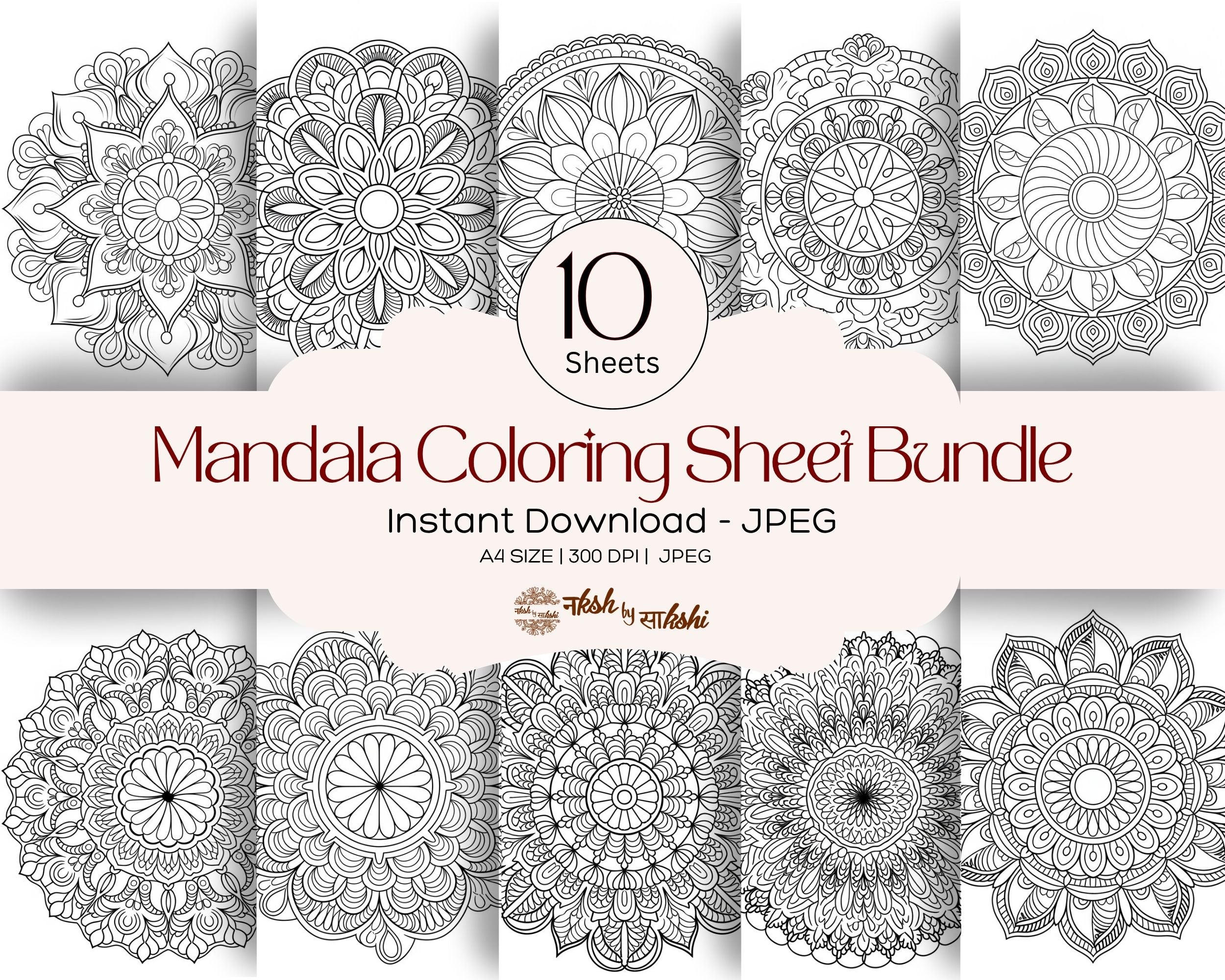 MANDALA COLORING-10