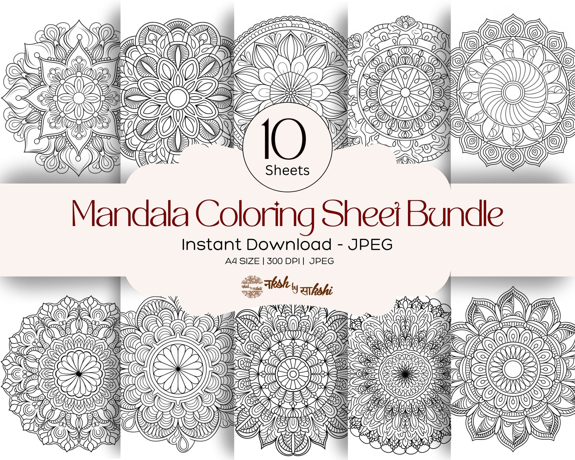 MANDALA COLORING-10