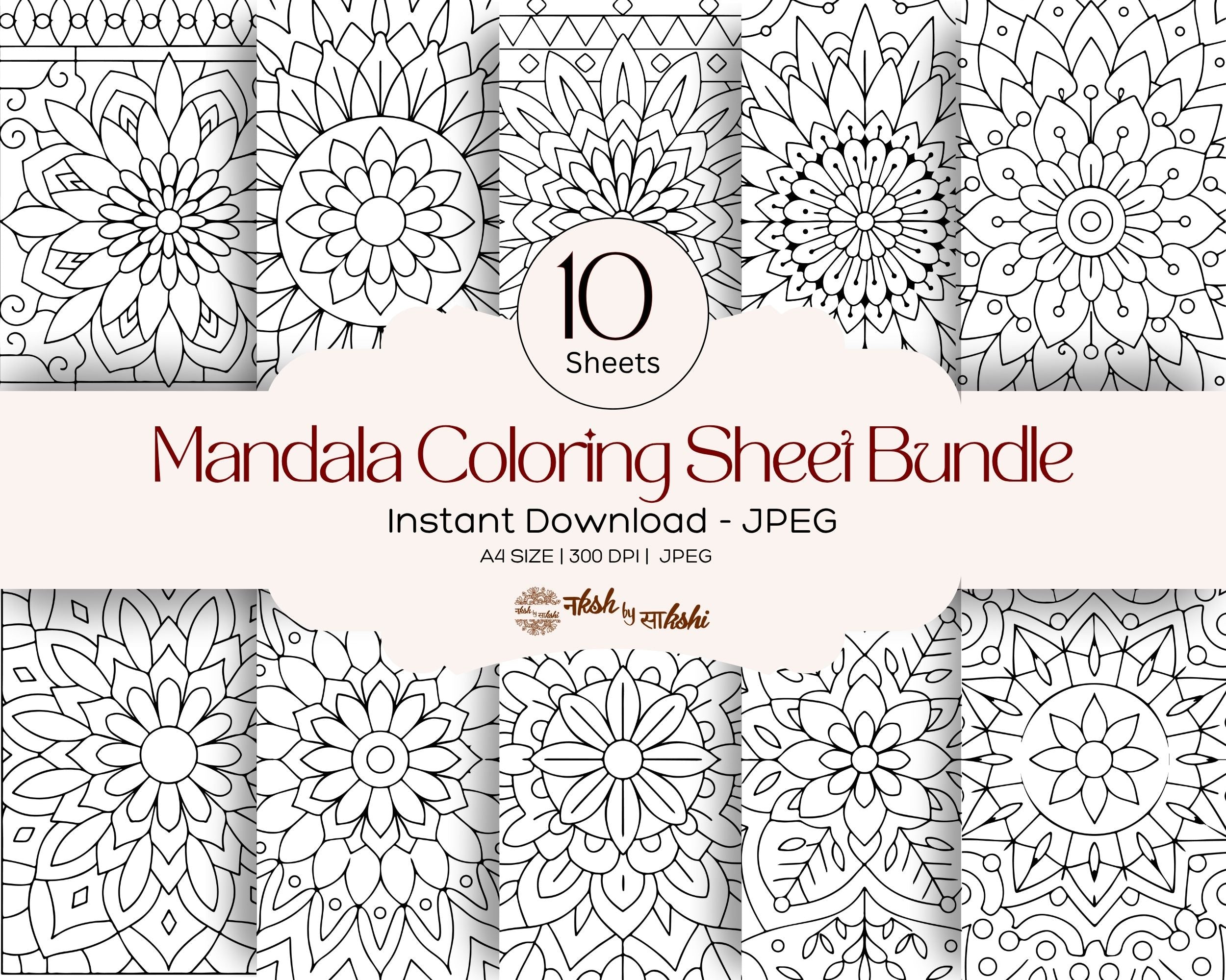 MANDALA COLORING-15