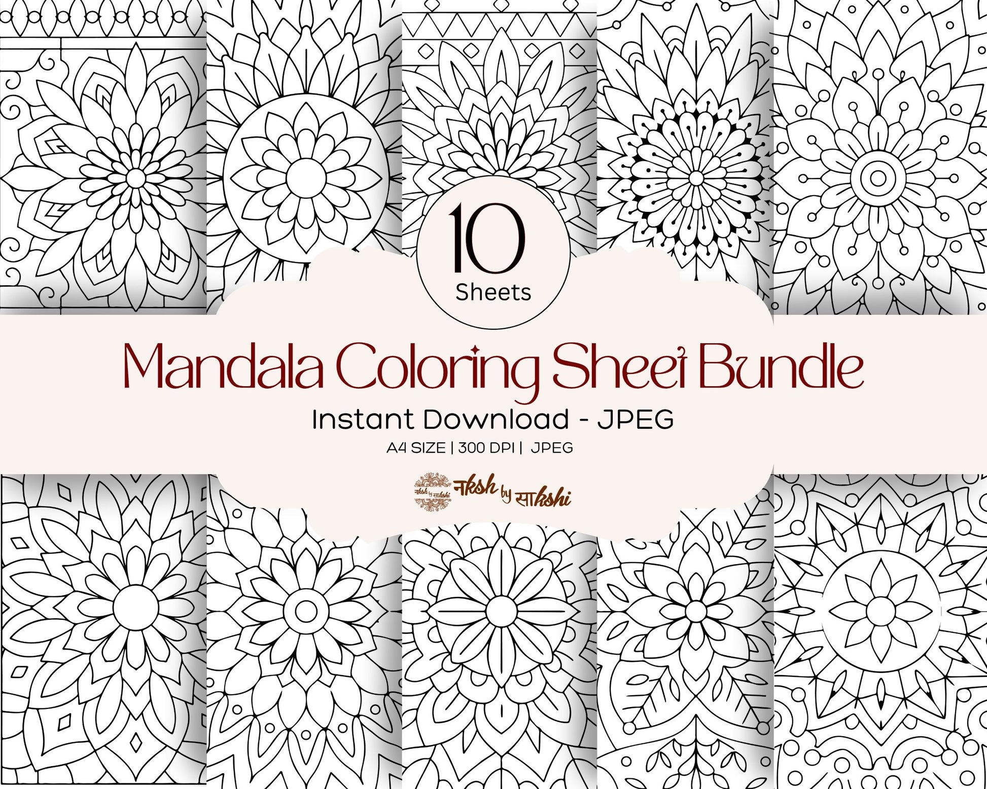 MANDALA COLORING-15