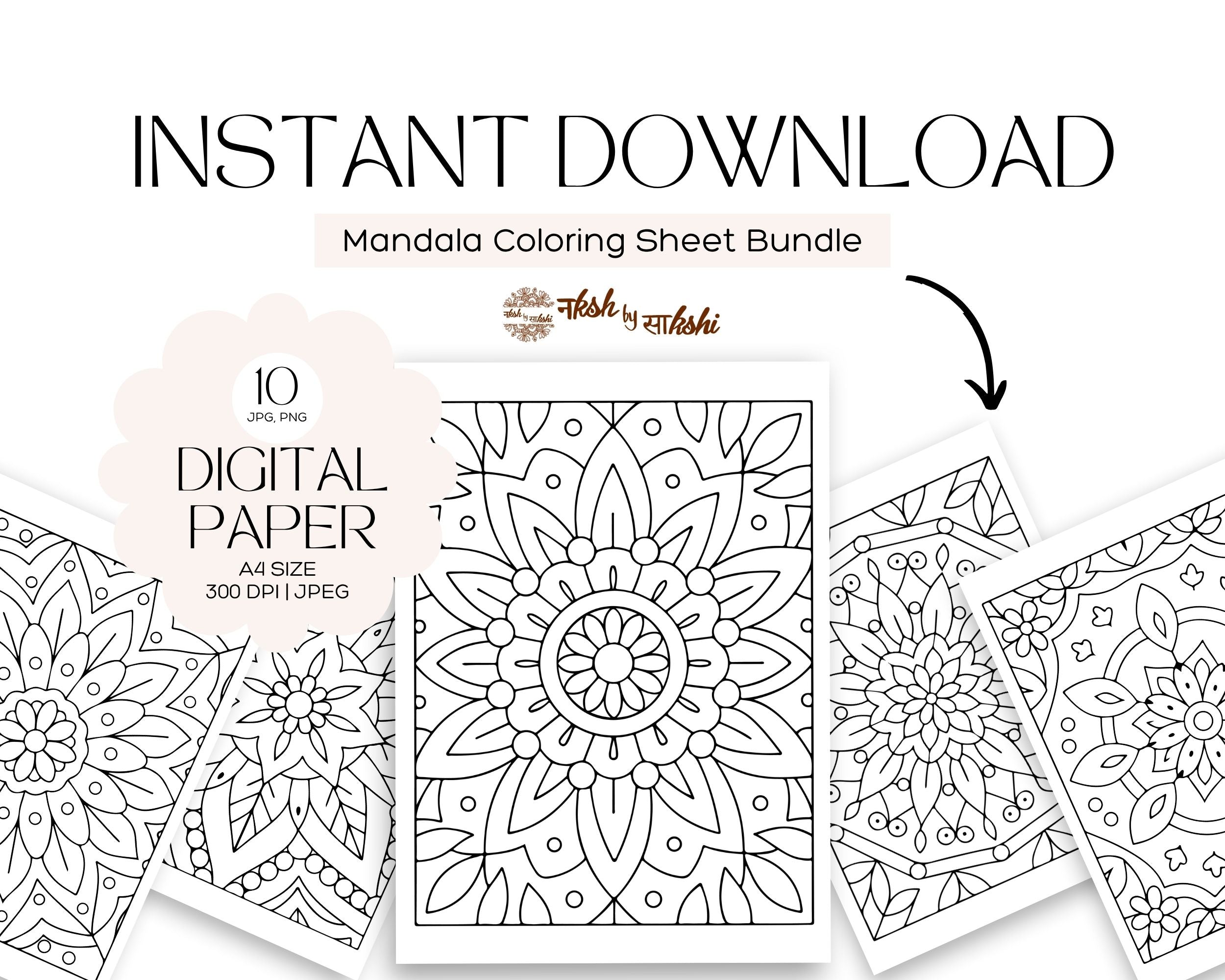 MANDALA COLORING-11