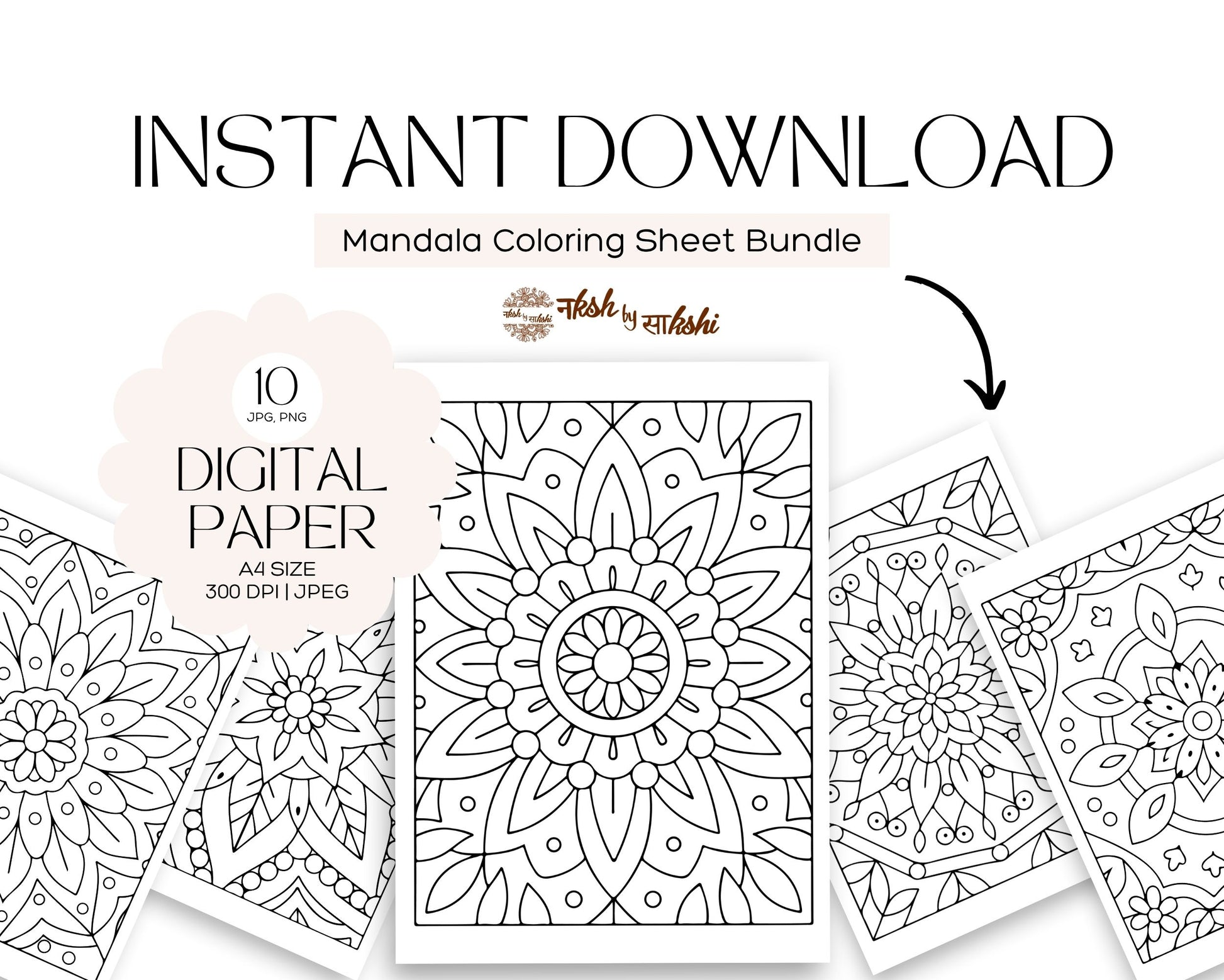 MANDALA COLORING-11