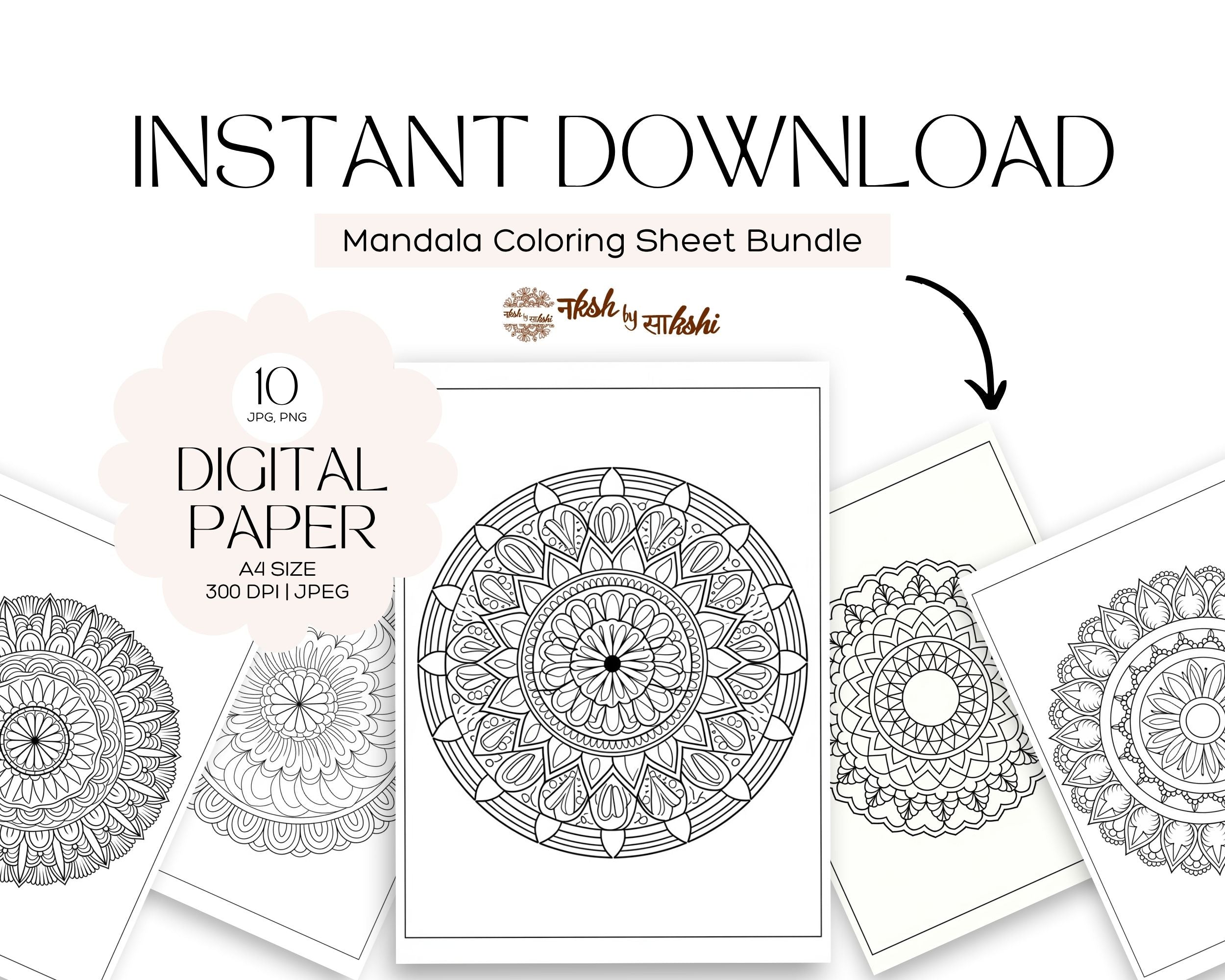 MANDALA COLORING-7