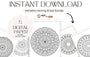 MANDALA COLORING-7