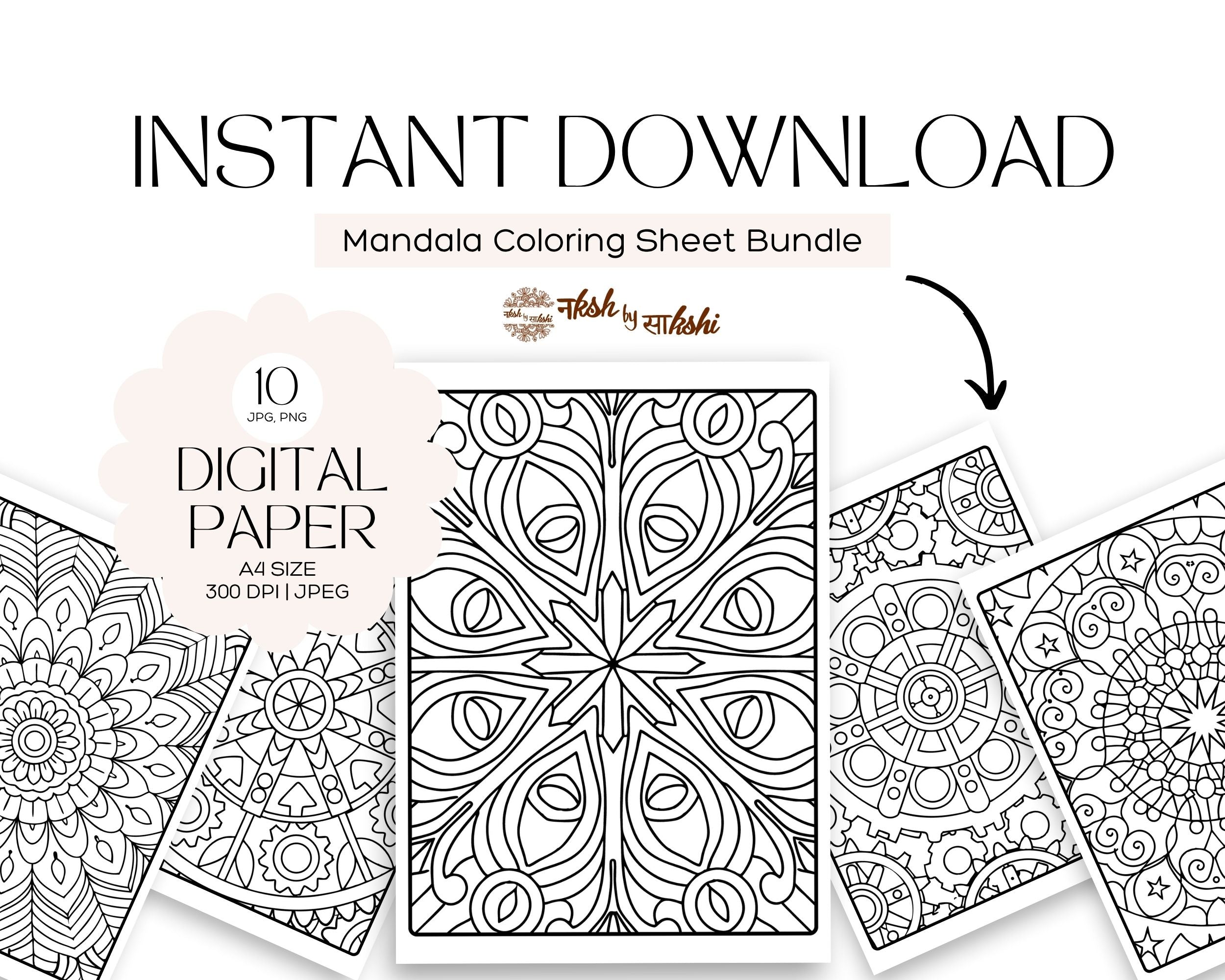 MANDALA COLORING-19
