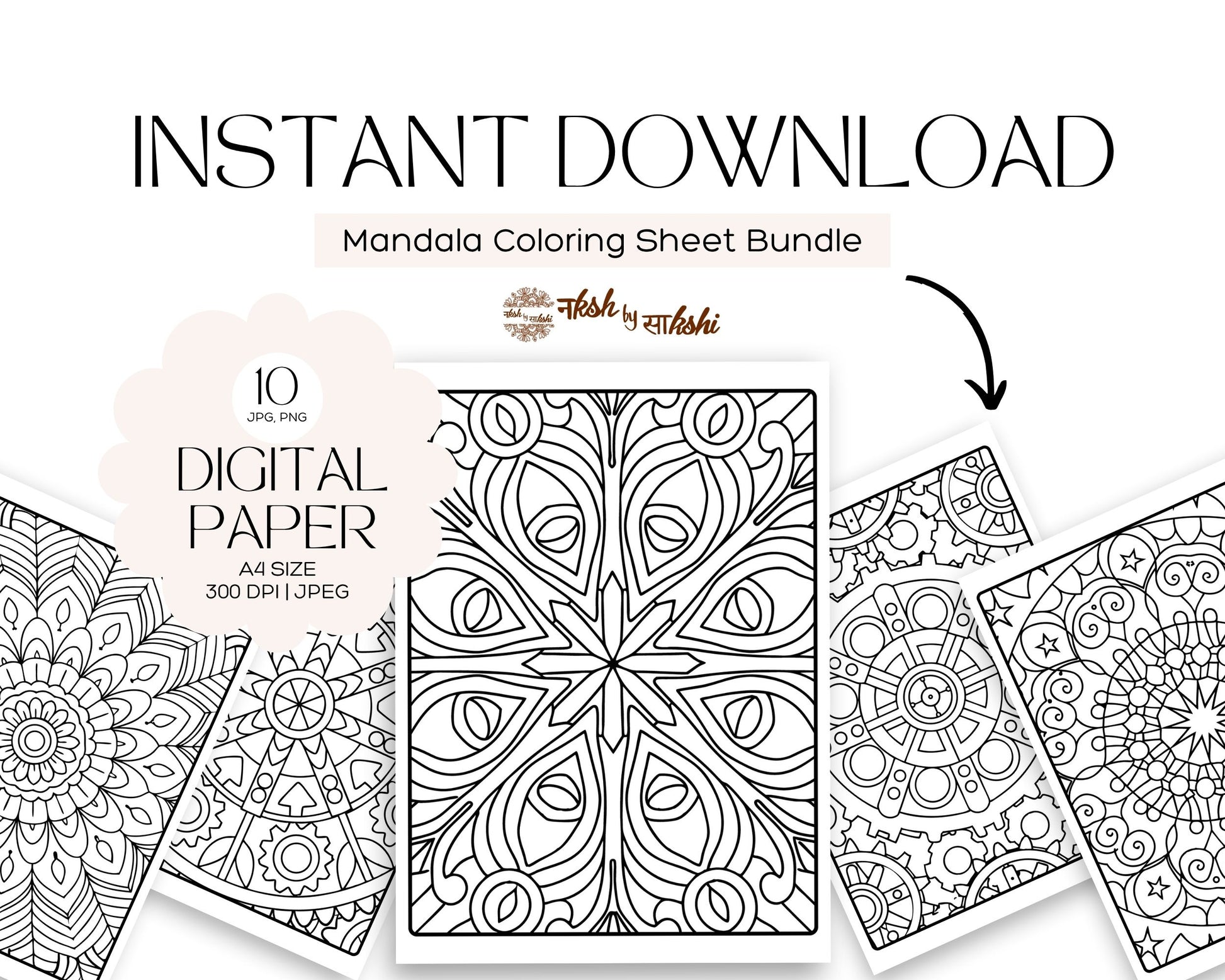 MANDALA COLORING-19