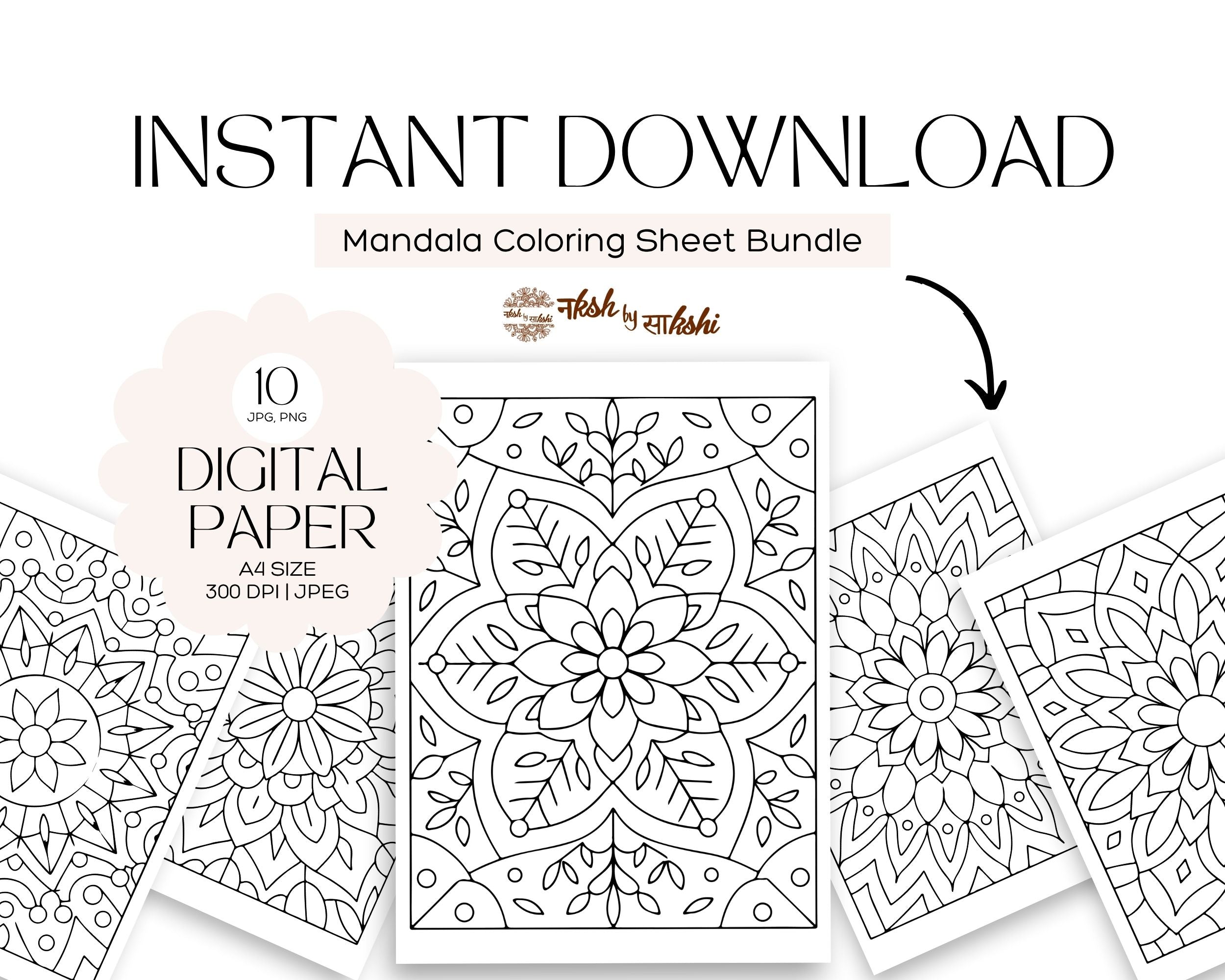 MANDALA COLORING-15