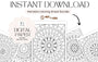 MANDALA COLORING-14