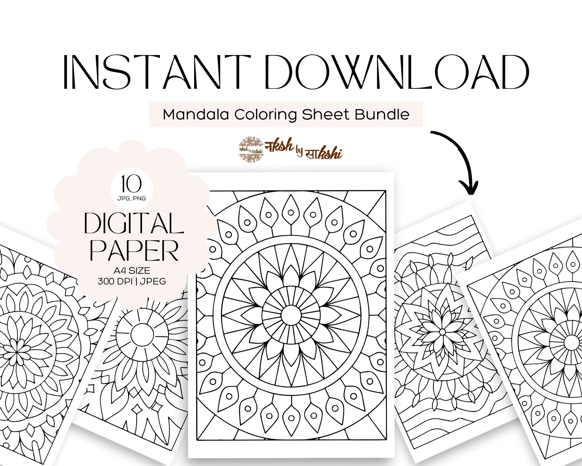 MANDALA COLORING-14