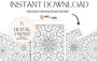 MANDALA COLORING-12