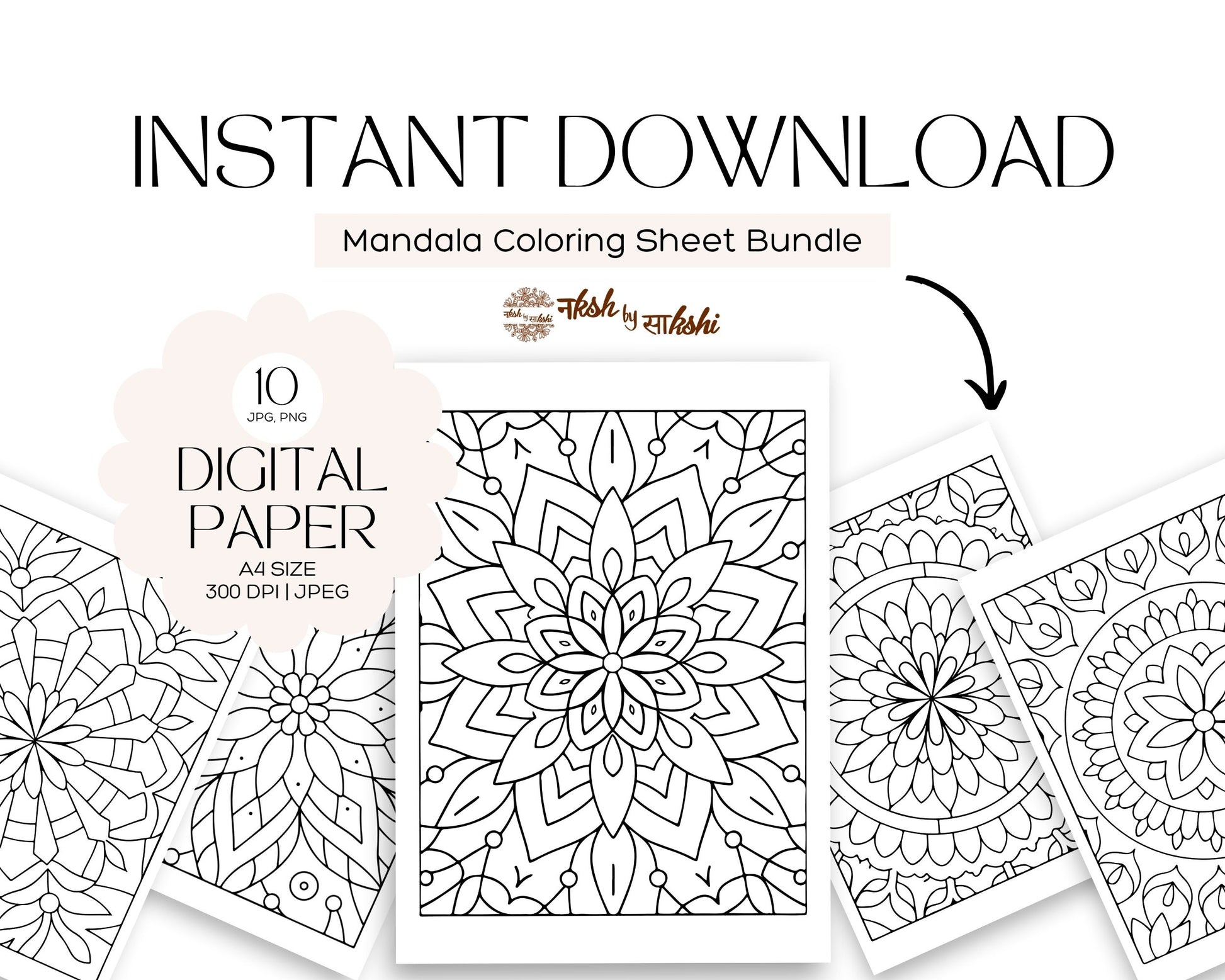 MANDALA COLORING-12