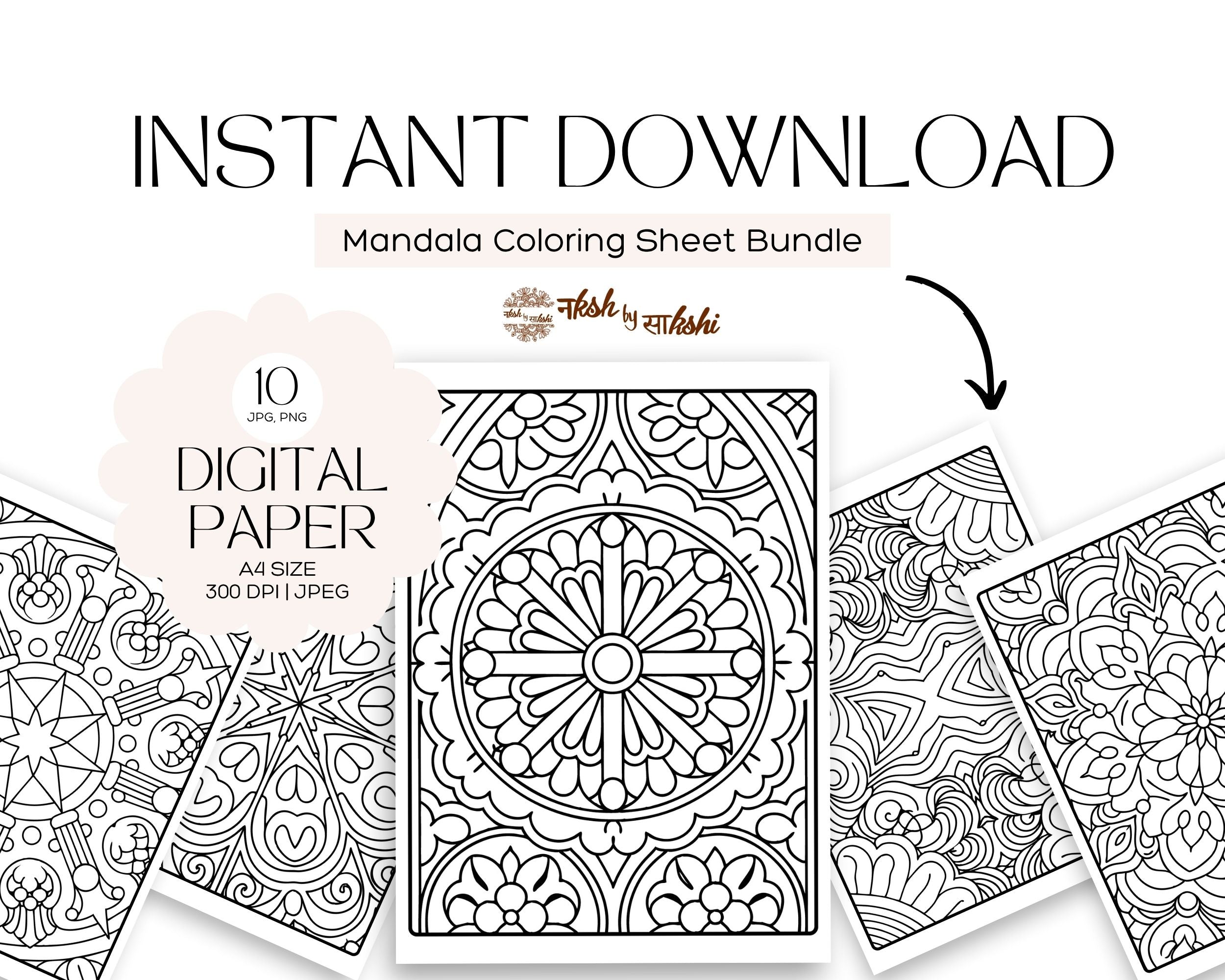 MANDALA COLORING-18