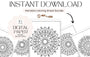 Mandala Coloring Pages for Adults