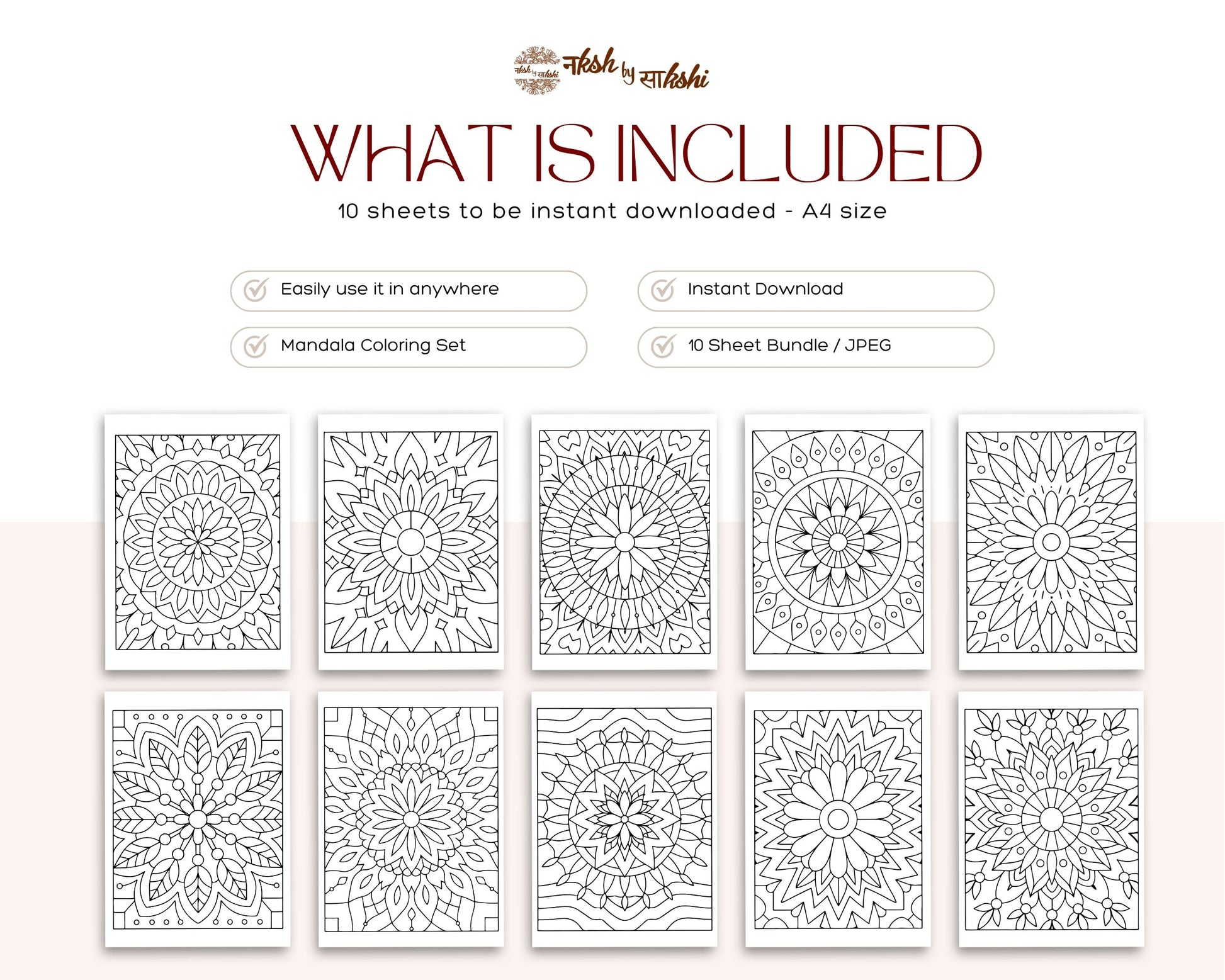 MANDALA COLORING-14