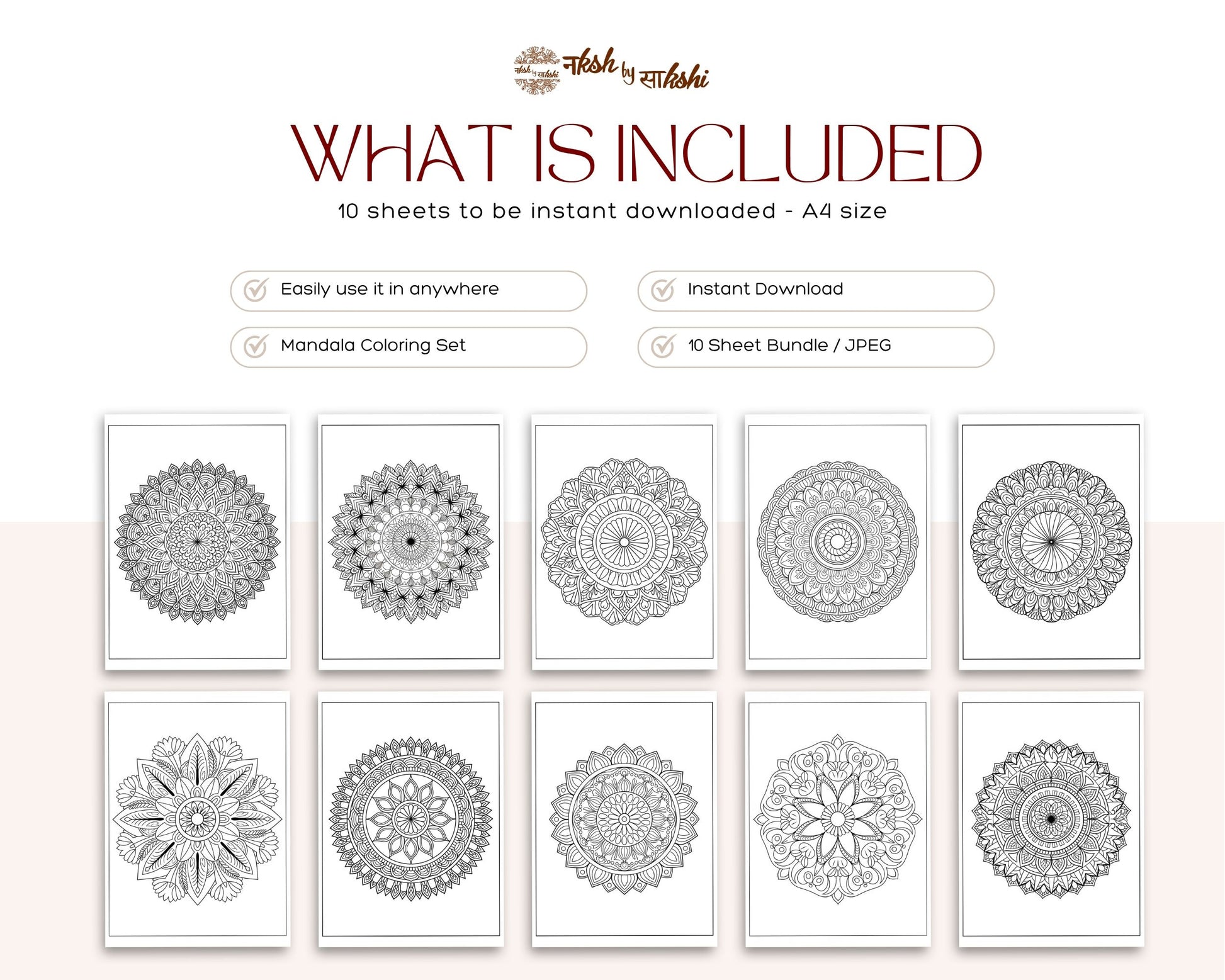 MANDALA COLORING-8