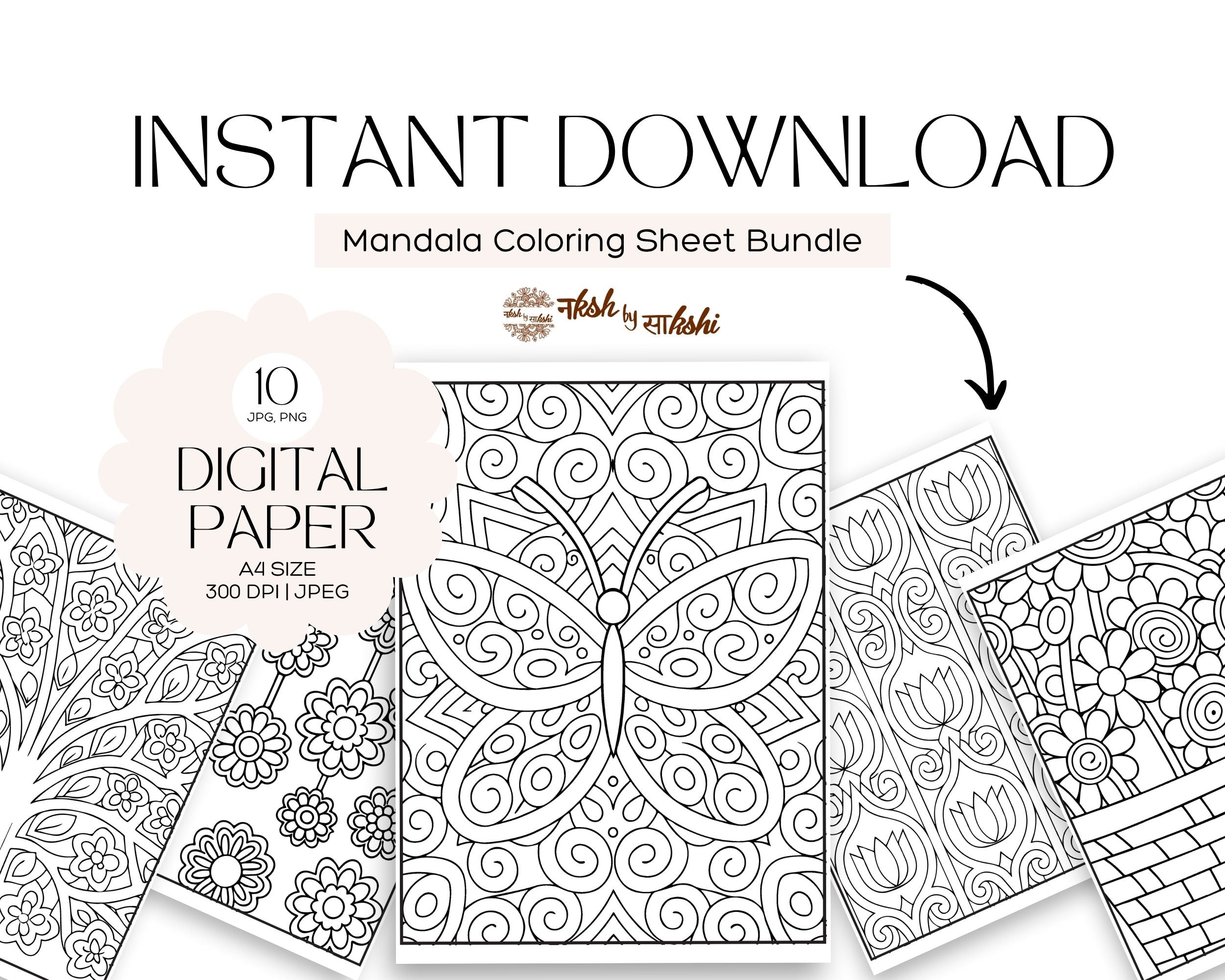 Zentangle Flowers Patterns Coloring Book