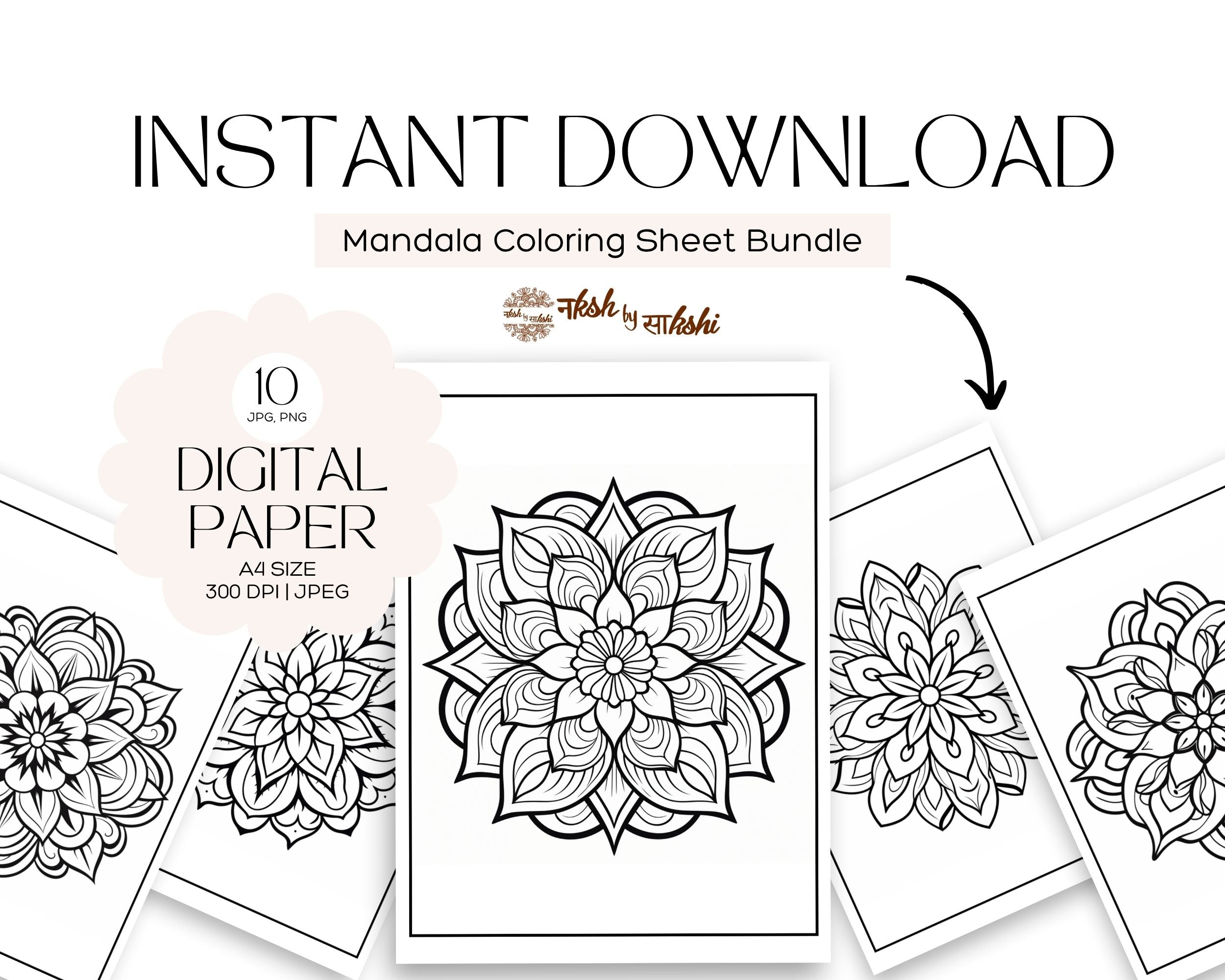 KIDS Coloring sheet bundle-2