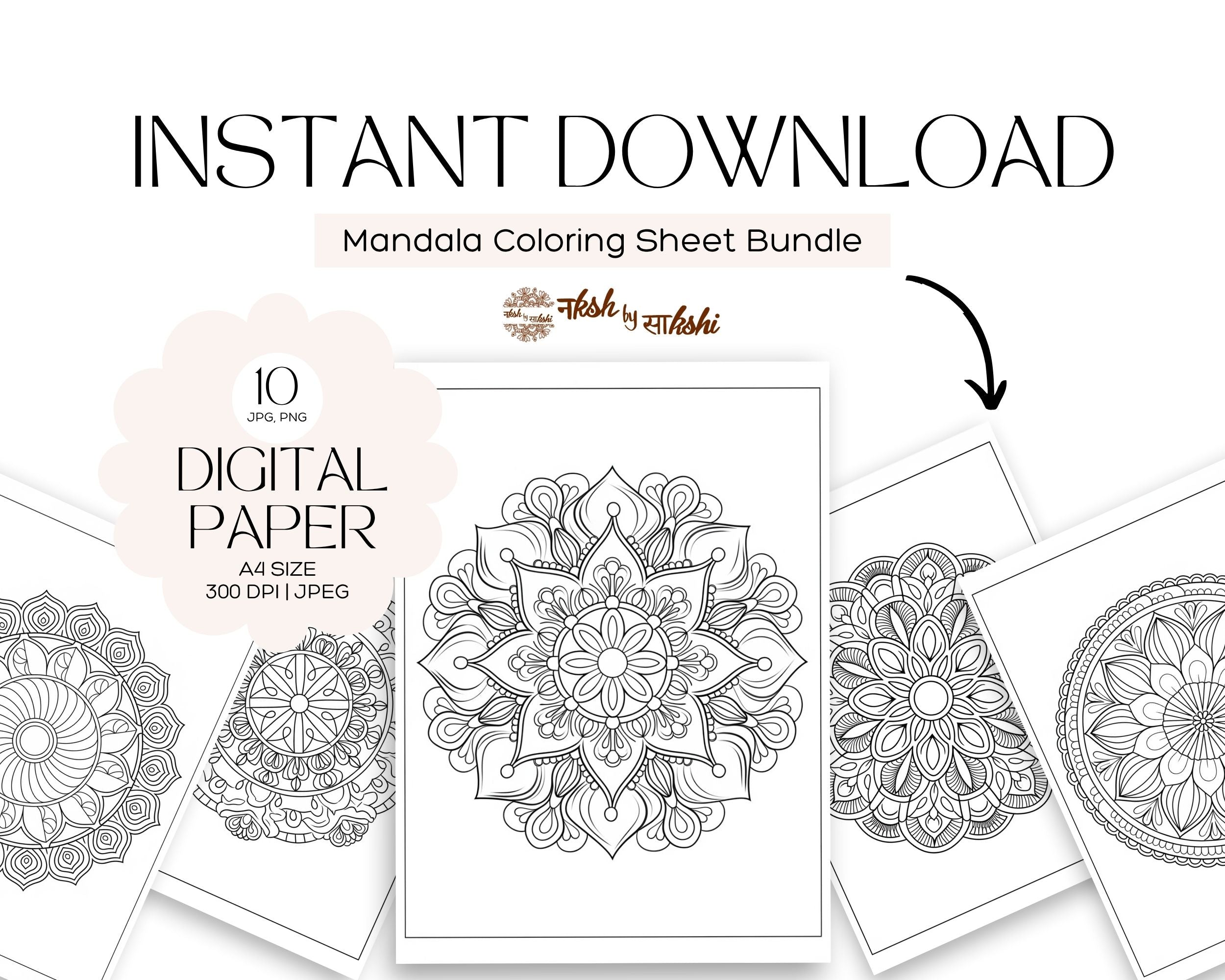 MANDALA COLORING-10
