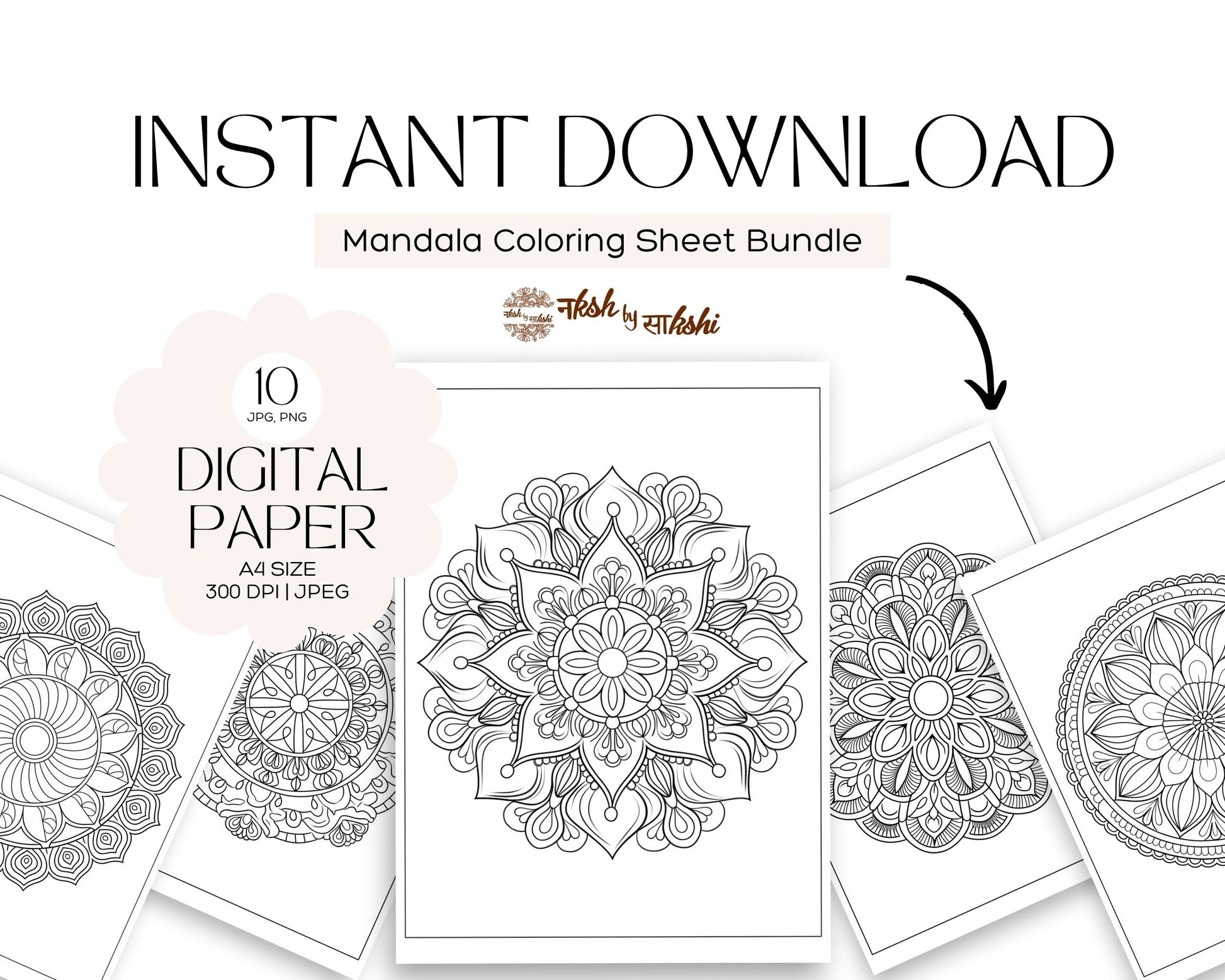 MANDALA COLORING-10
