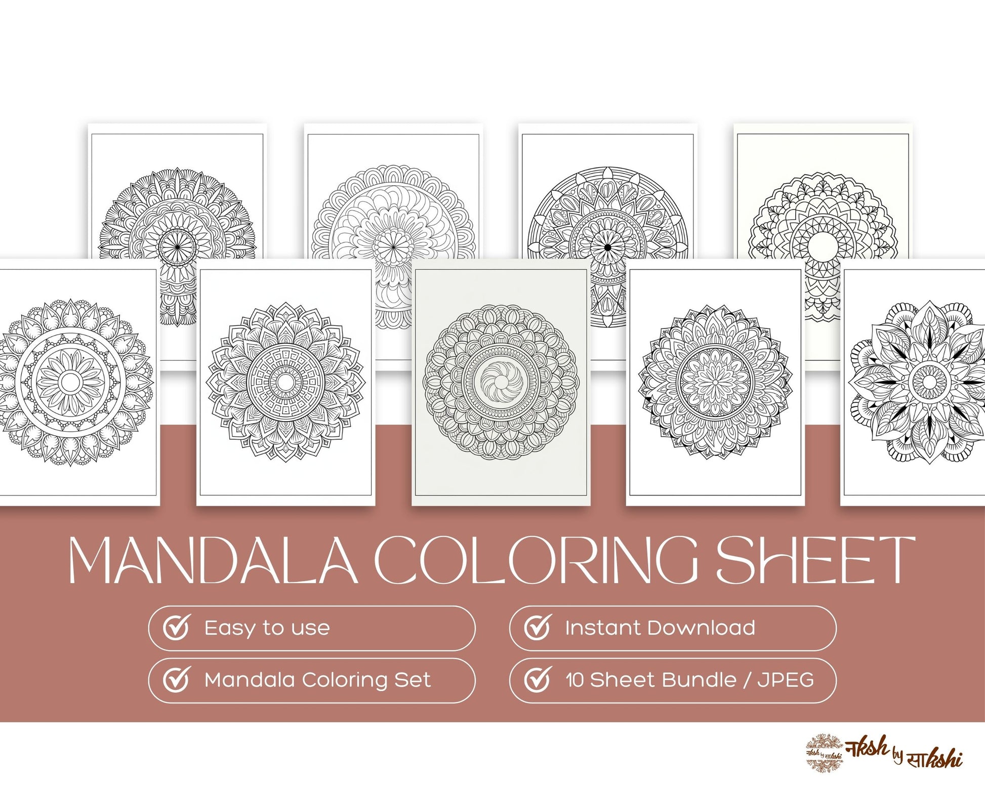 MANDALA COLORING-7