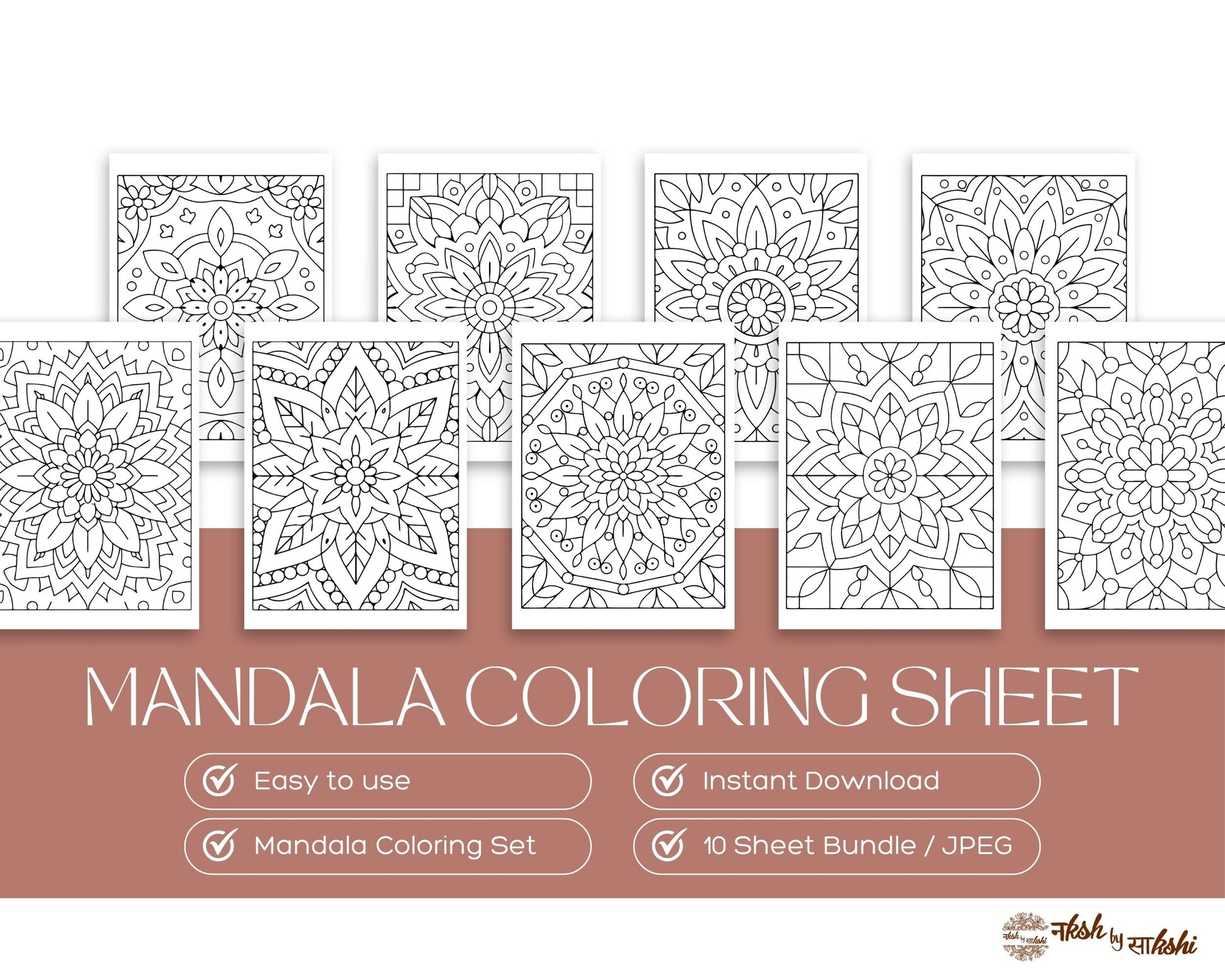 MANDALA COLORING-11