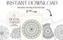 MANDALA COLORING -4