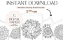 MANDALA COLORING -2