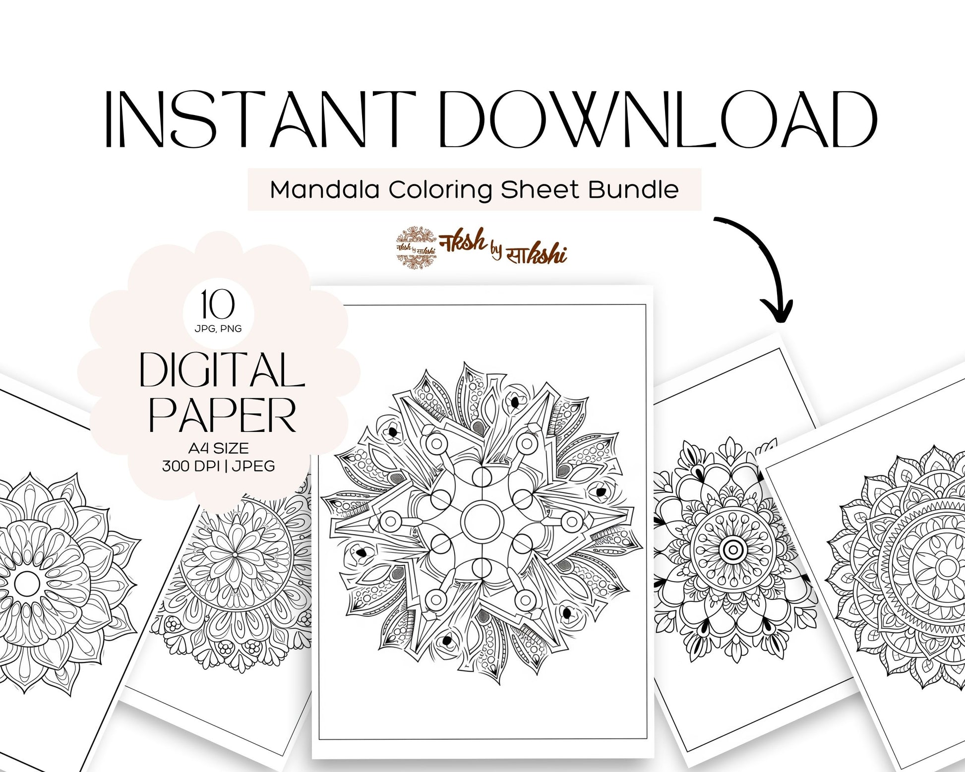 MANDALA COLORING -2