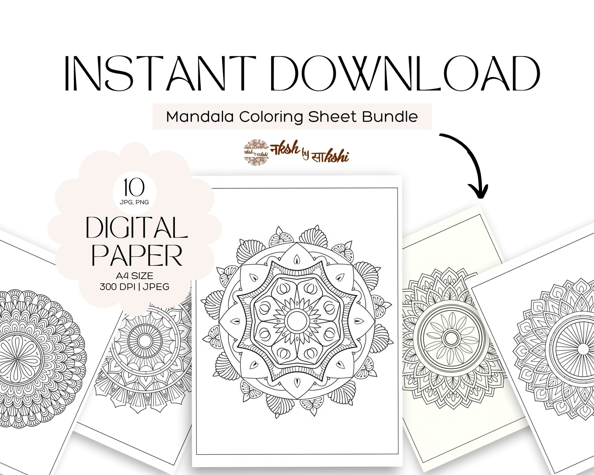 MANDALA COLORING -3