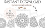 MANDALA COLORING-9