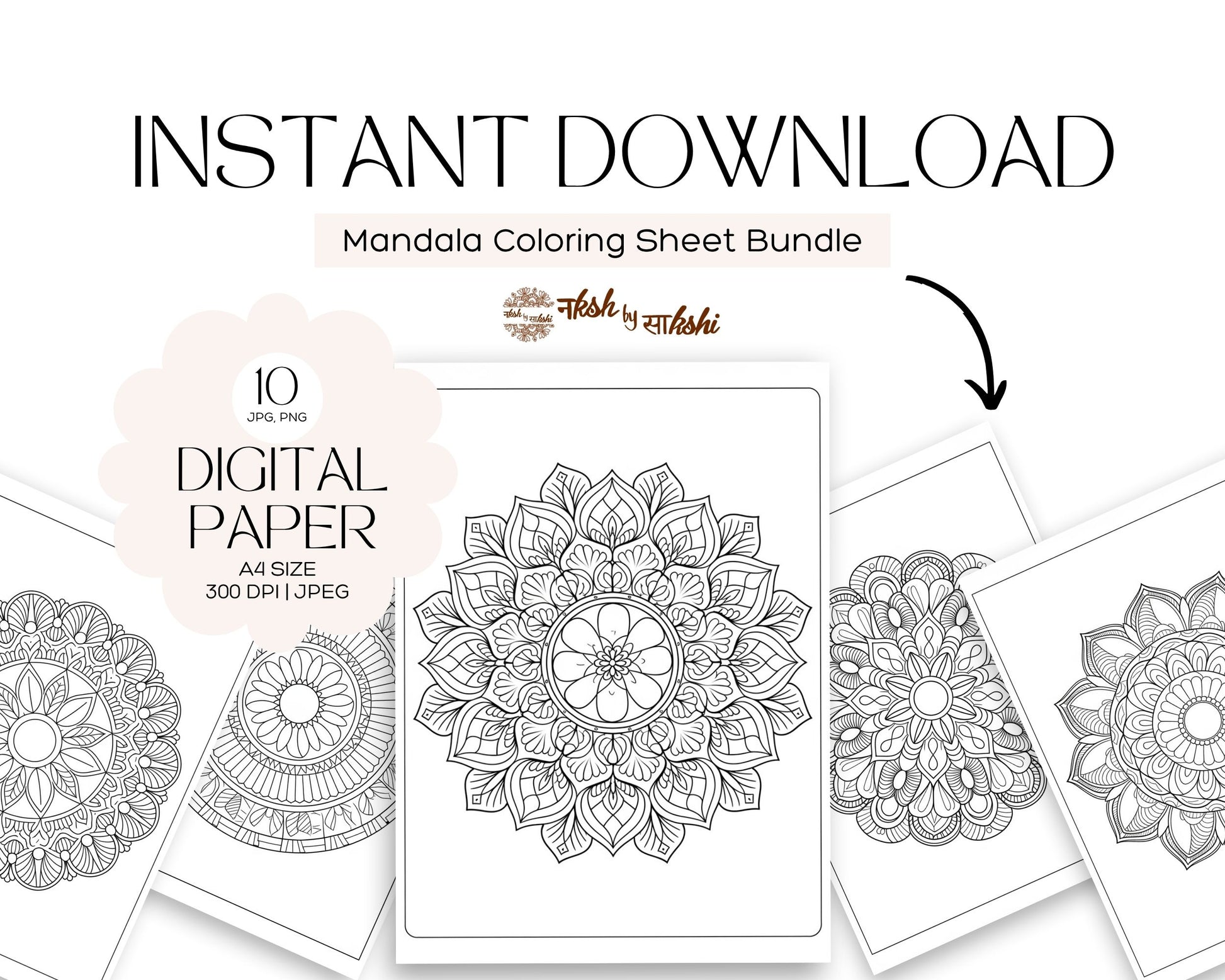 MANDALA COLORING-9