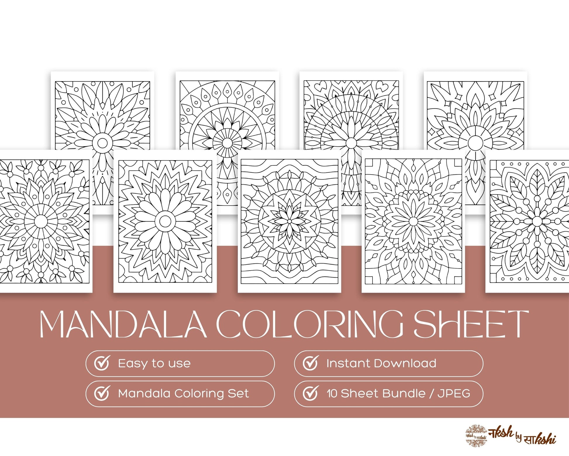 MANDALA COLORING-14