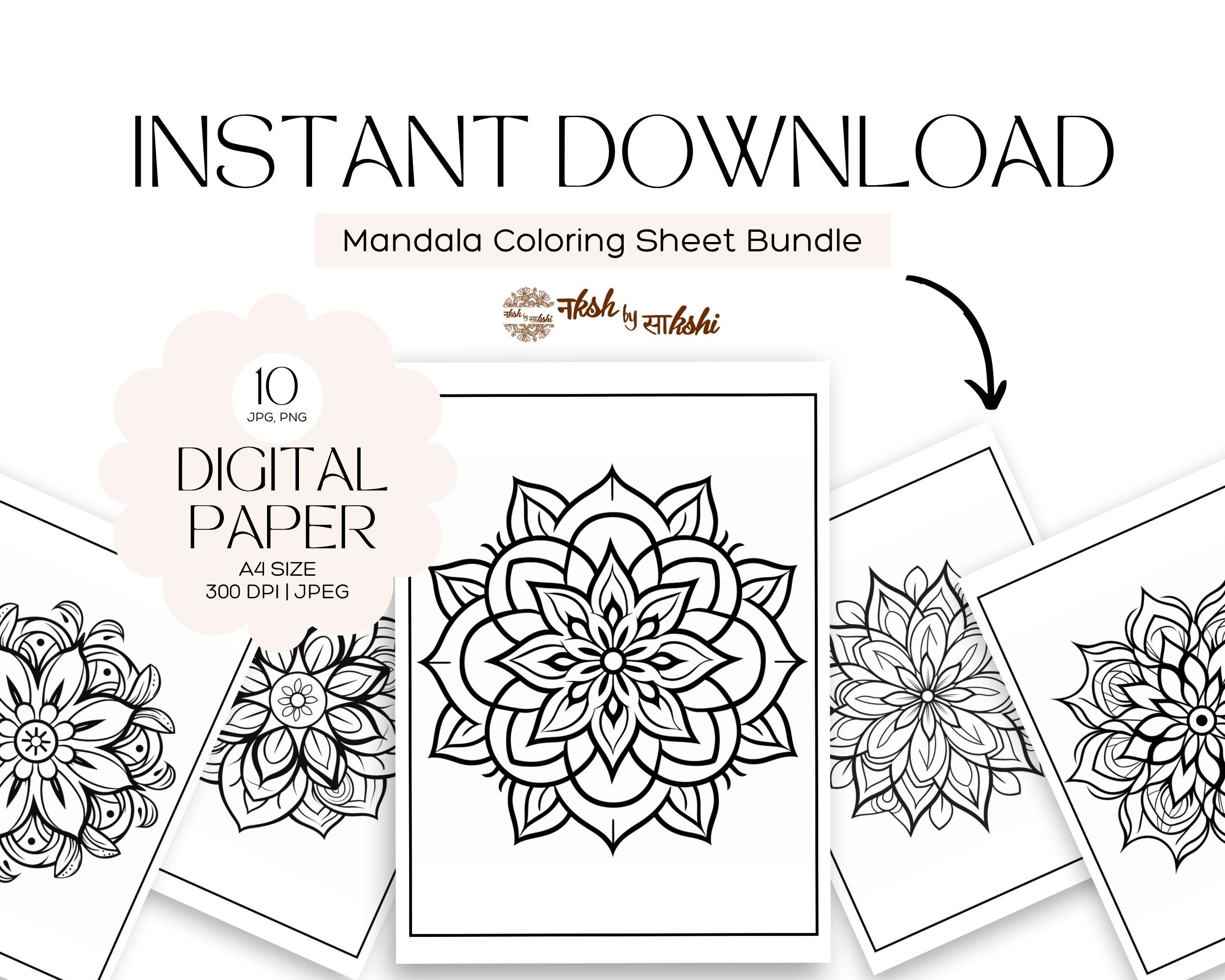 KIDS coloring sheet bundle