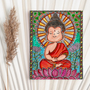 Little Buddha- Madhubani