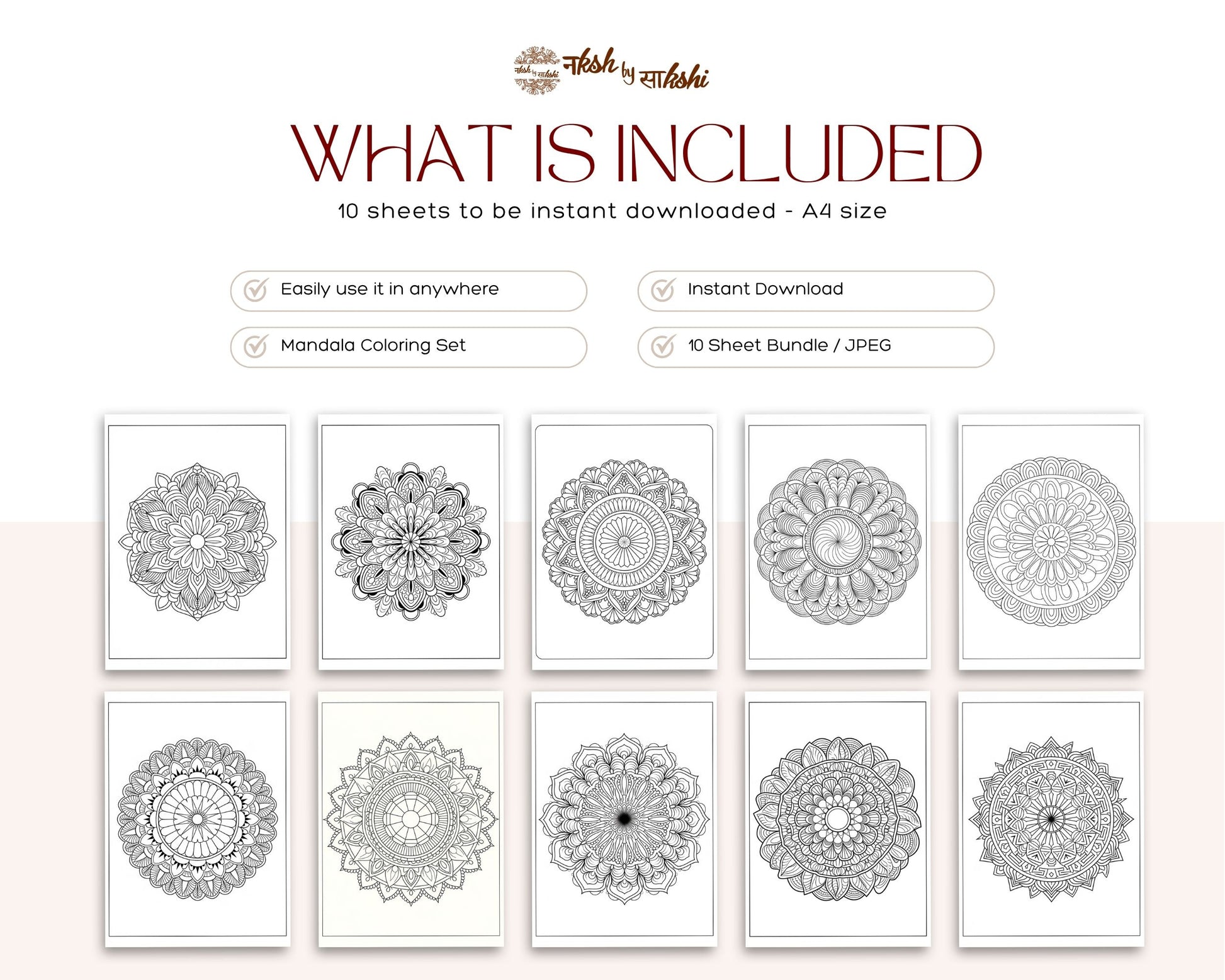 MANDALA COLORING -6