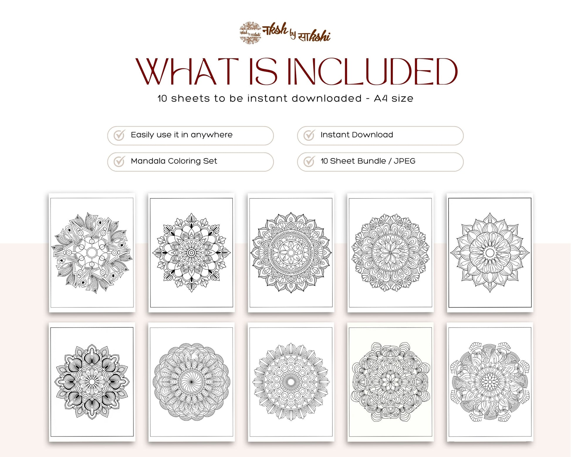 MANDALA COLORING -2