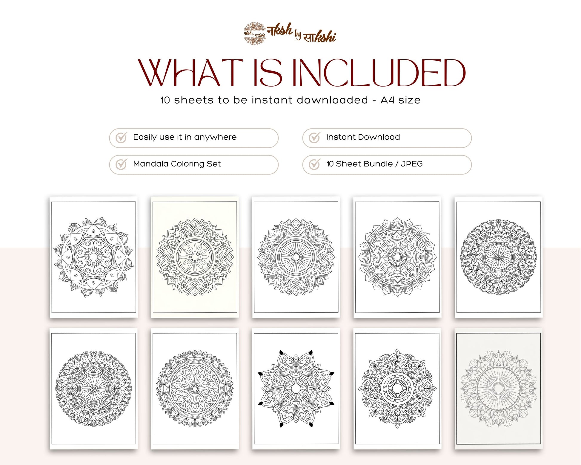 MANDALA COLORING -3