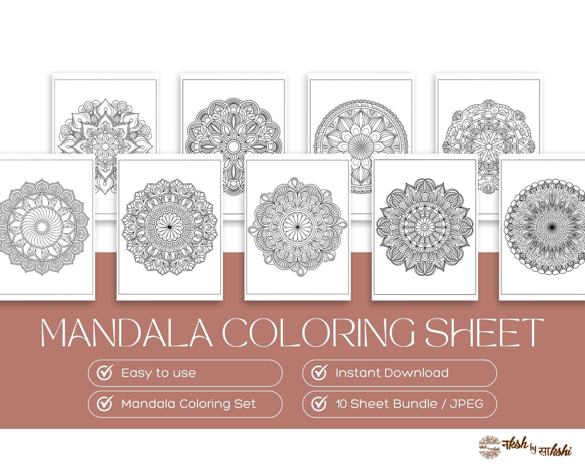 MANDALA COLORING-10