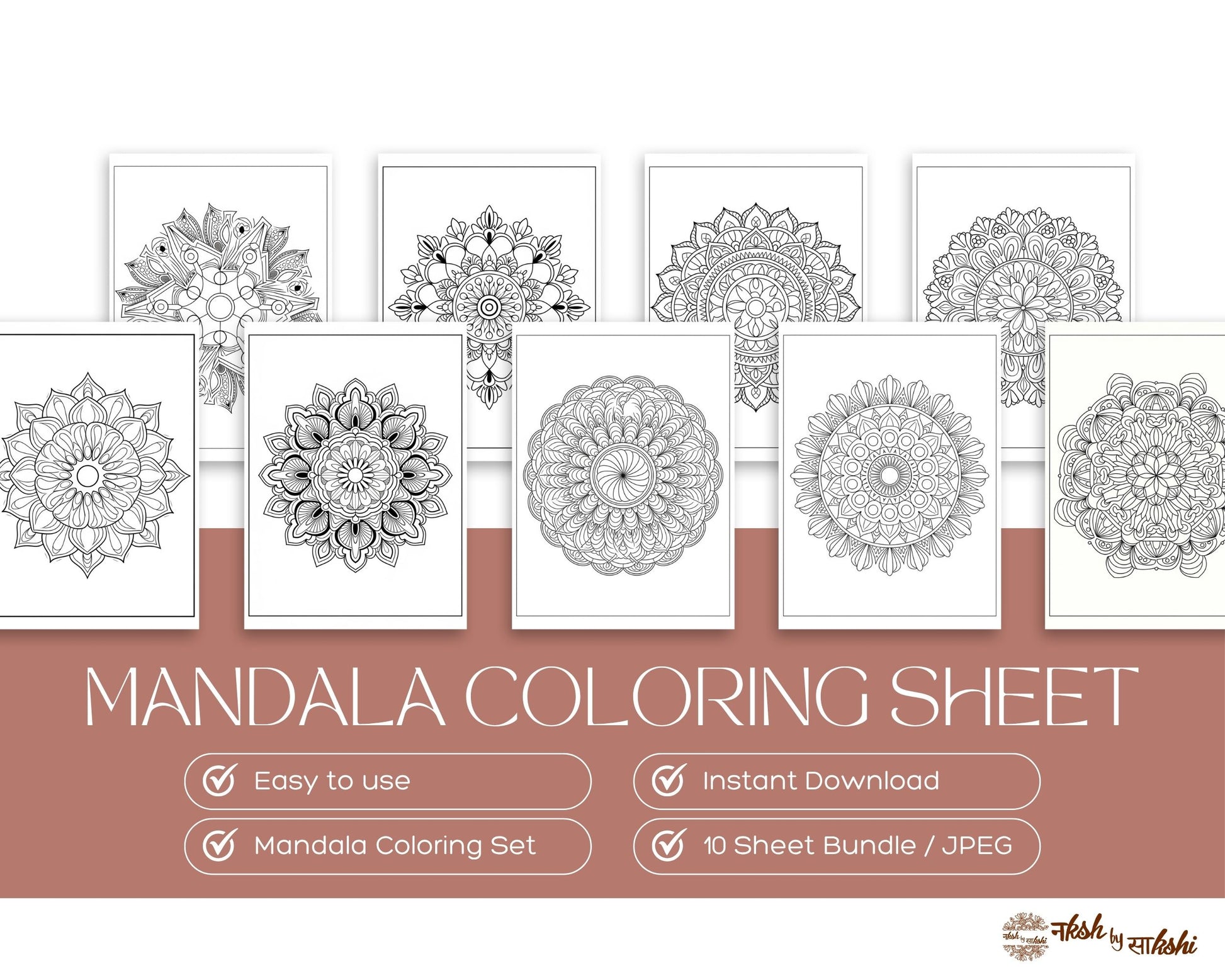 MANDALA COLORING -2